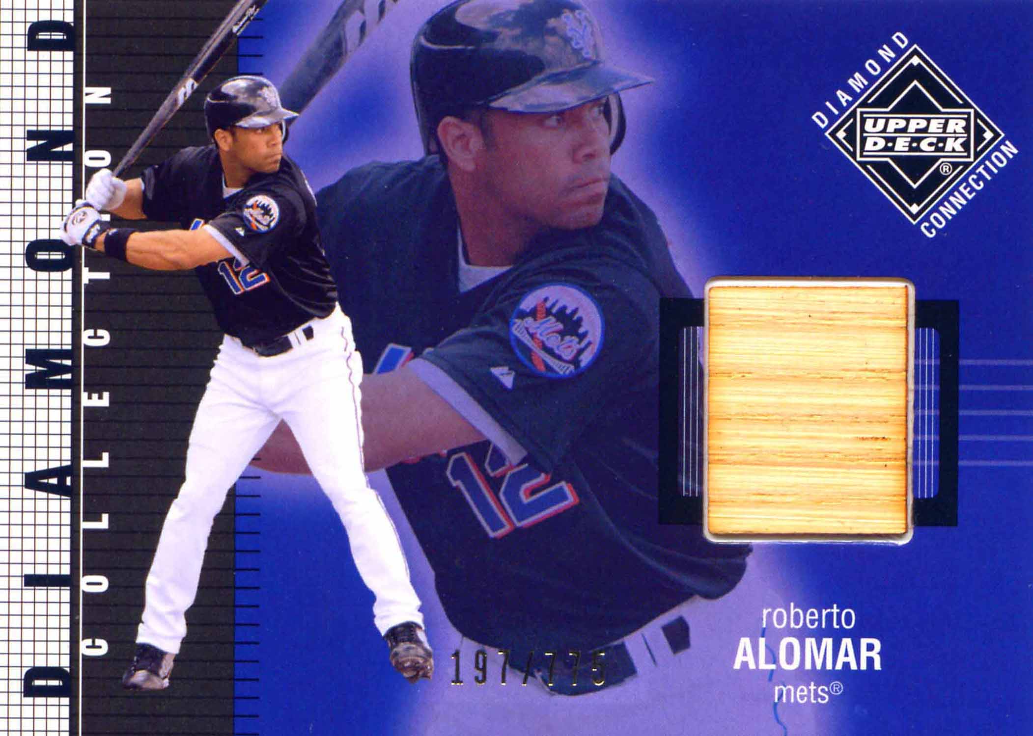 2002 Upper Deck Diamond Connection Bat