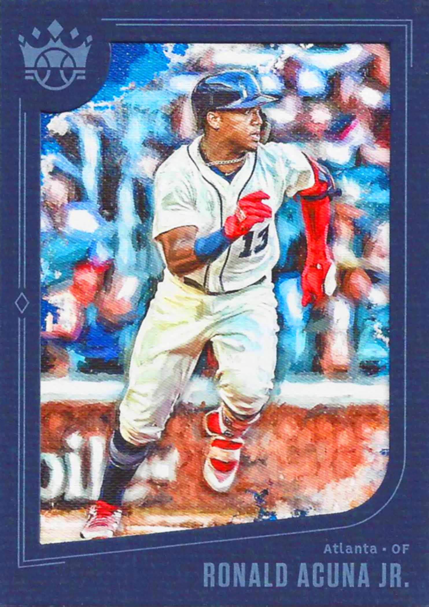 2019 Diamond Kings Blue Frame