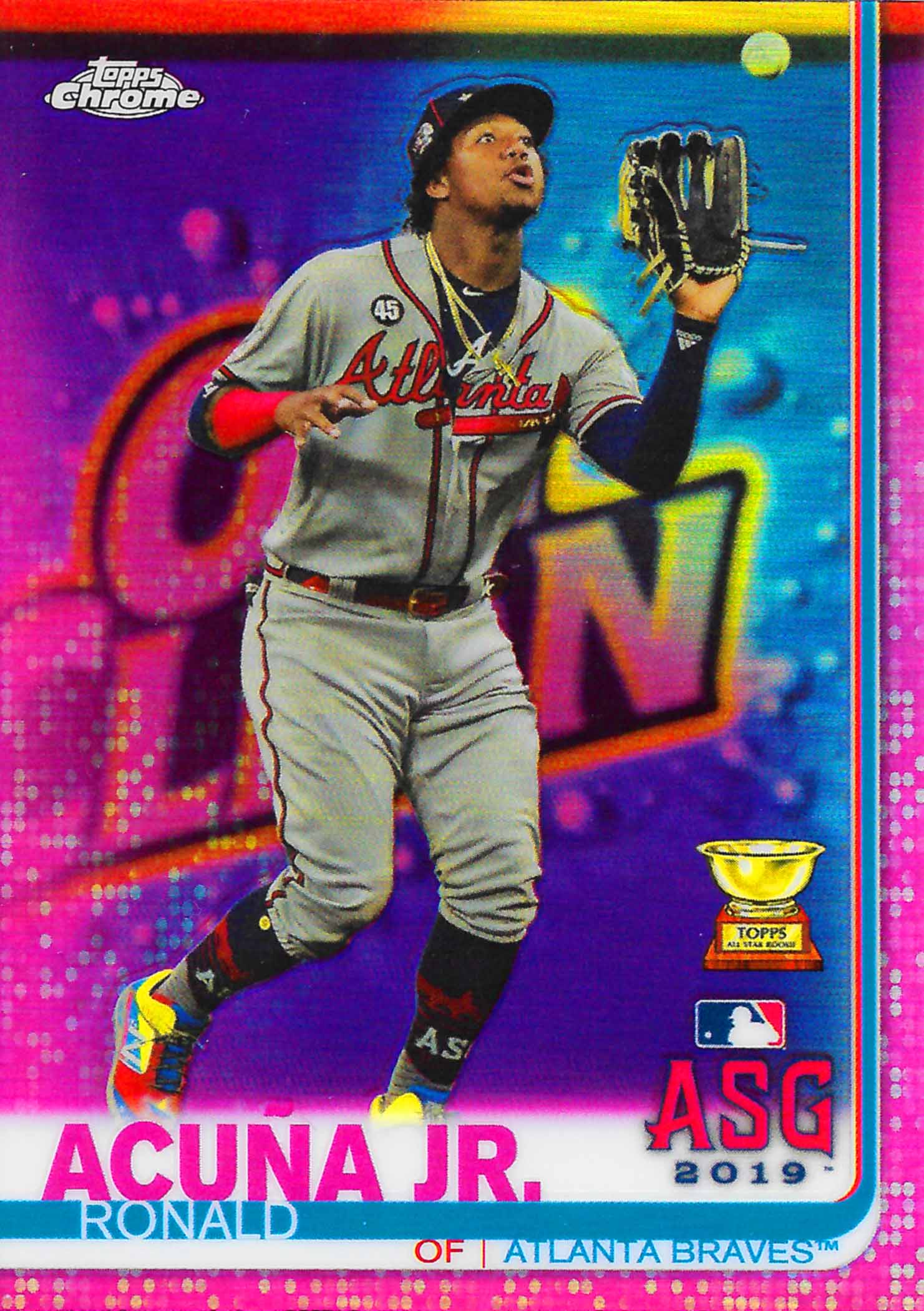 2019 Topps Chrome Update Pink Refractors All-Stars