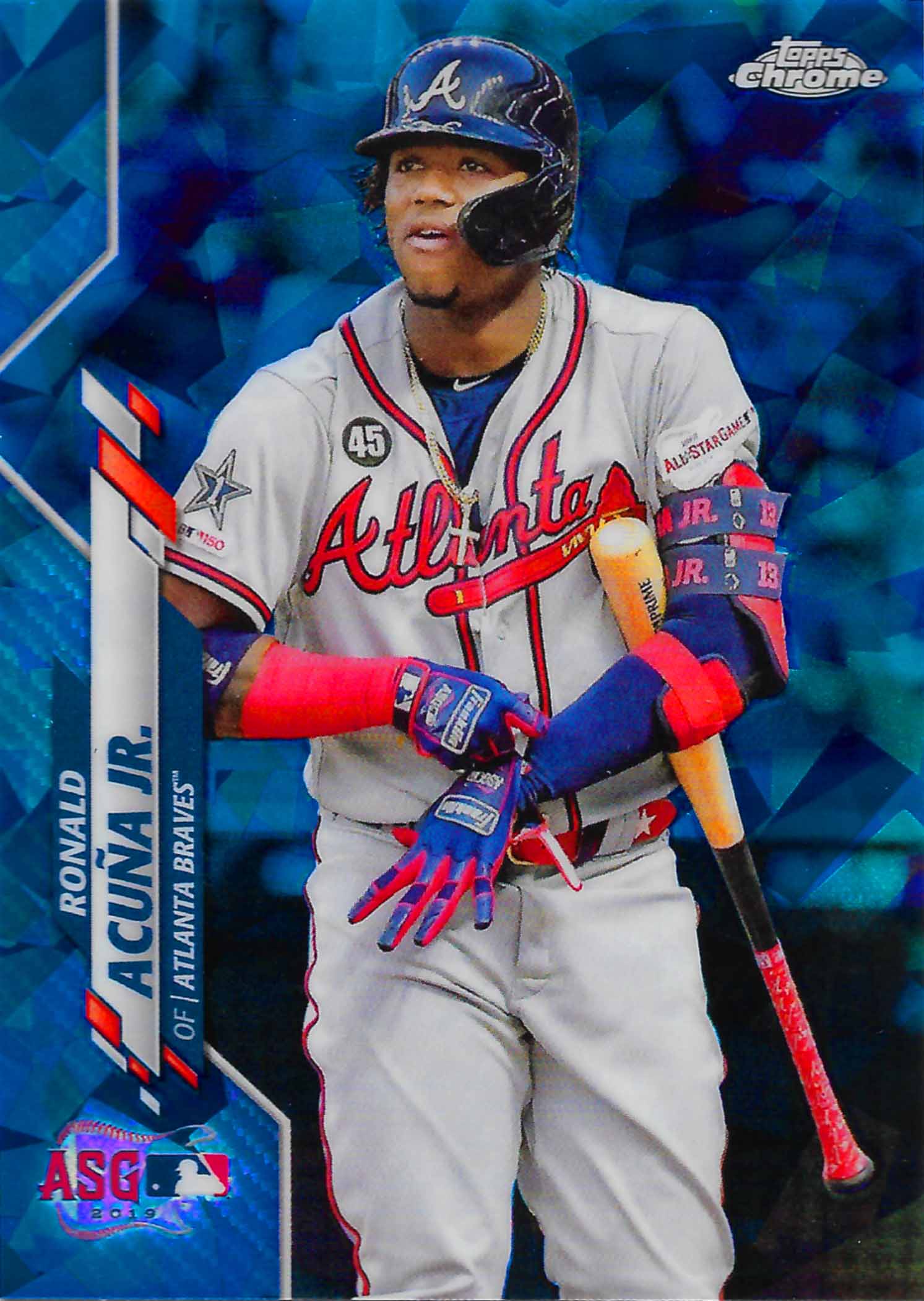 2020 Topps Chrome Update Sapphire All-Stars