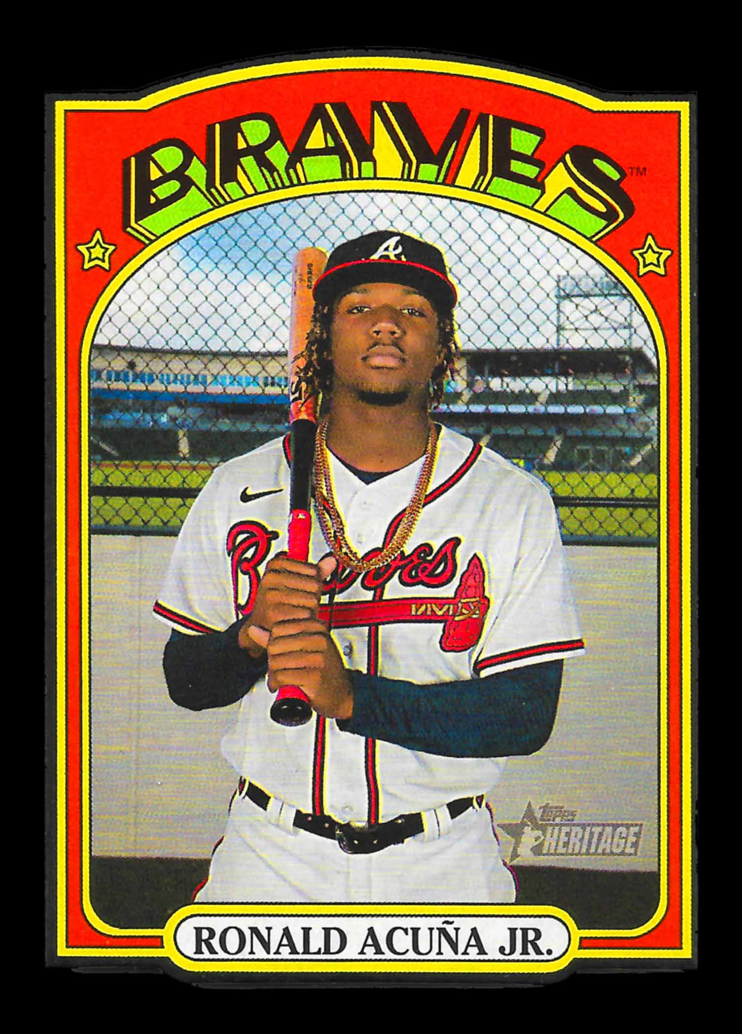 2021 Topps Heritage '72 Die Cuts