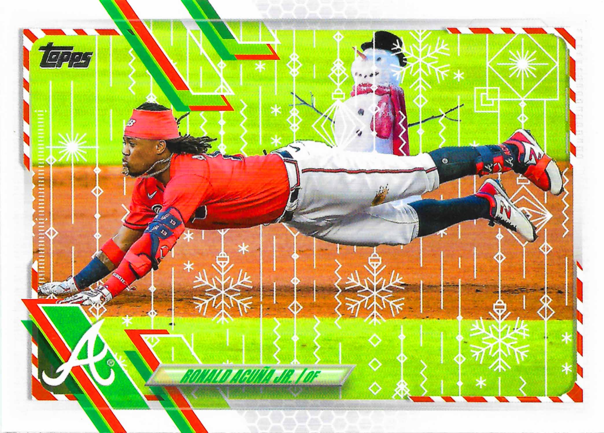 2021 Topps Walmart Holiday Rare Photo Variations