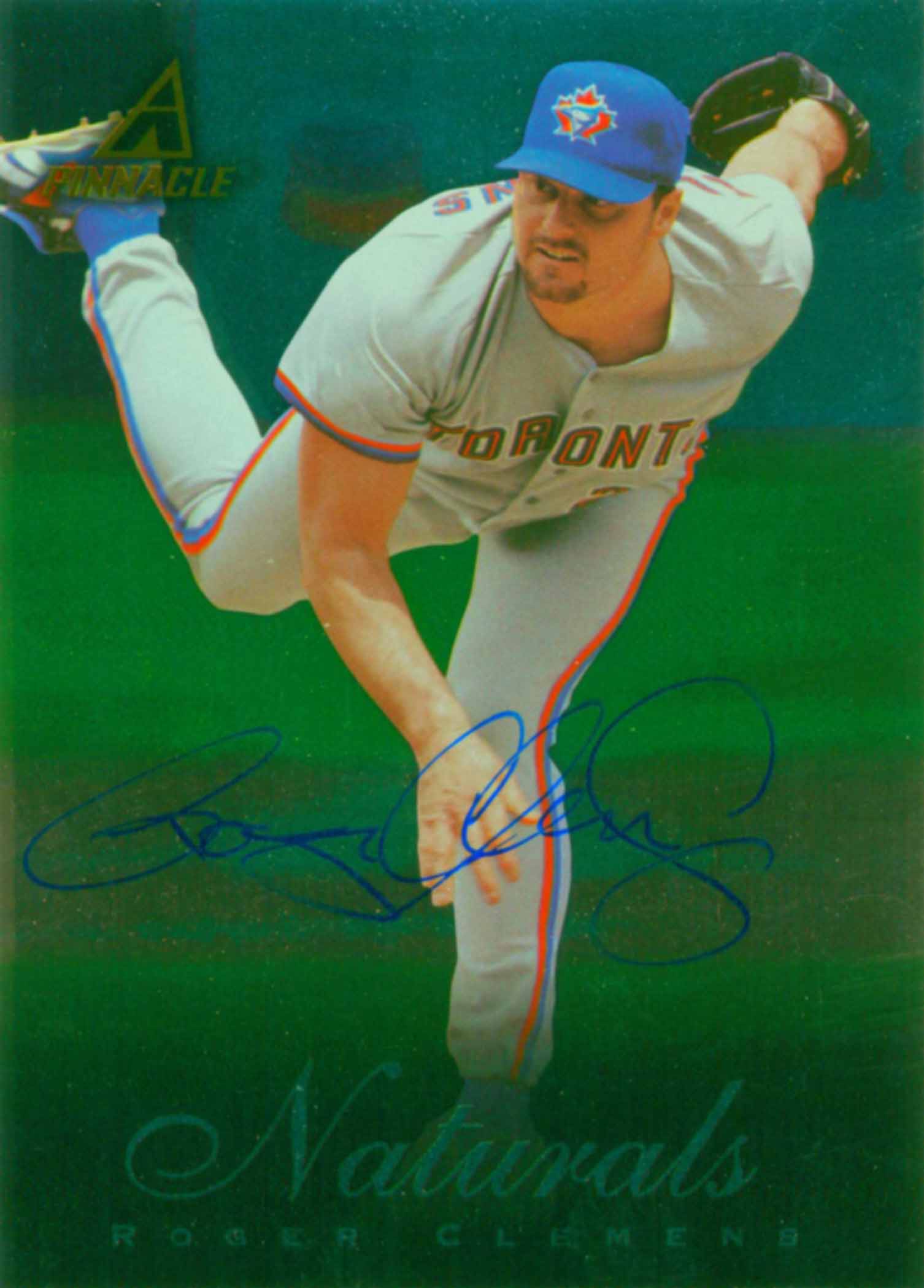 1998 Pinnacle Plus Naturals Autographed