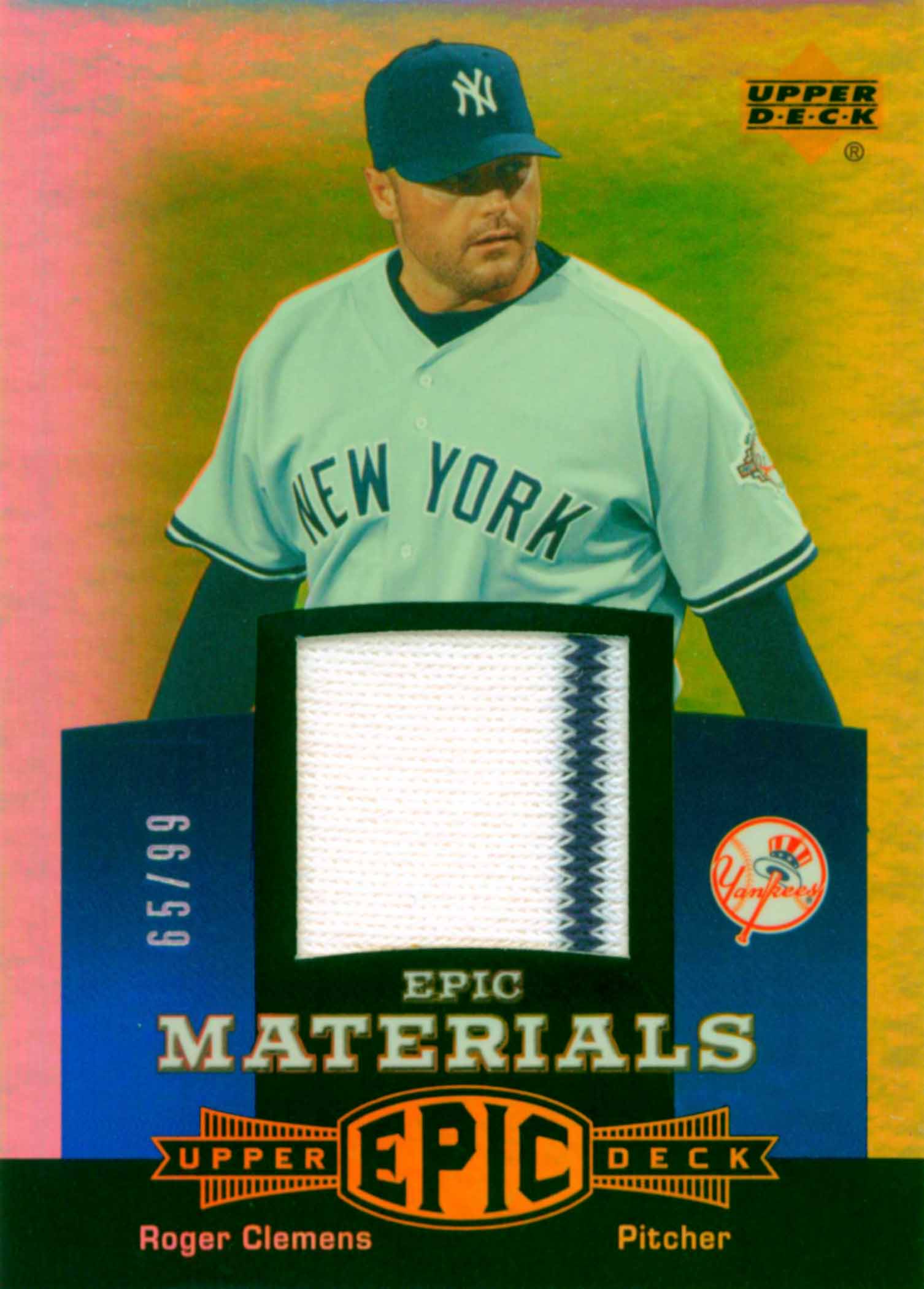 2006 Upper Deck Epic Materials Blue Jersey