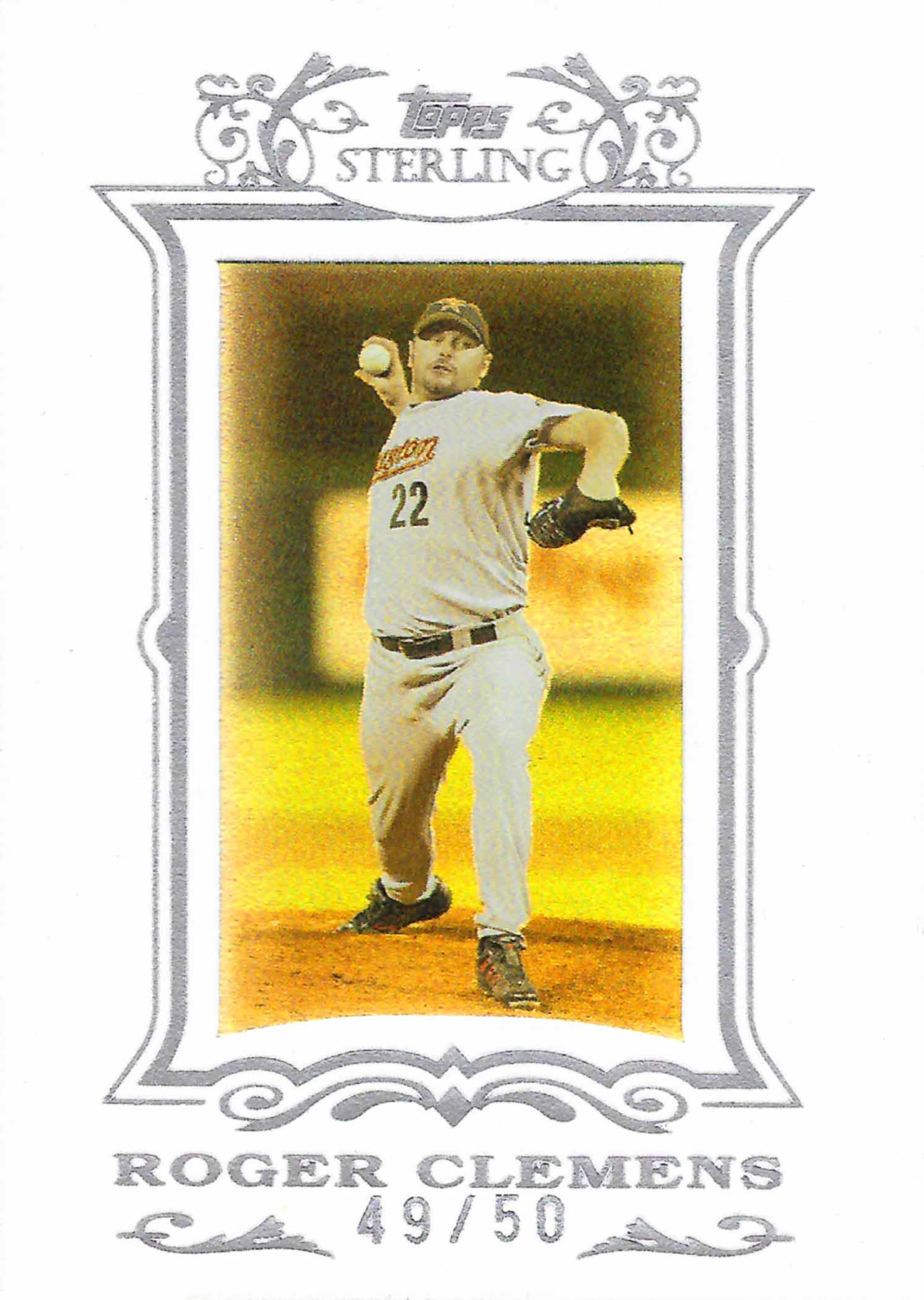 2007 Topps Sterling Framed White Suede