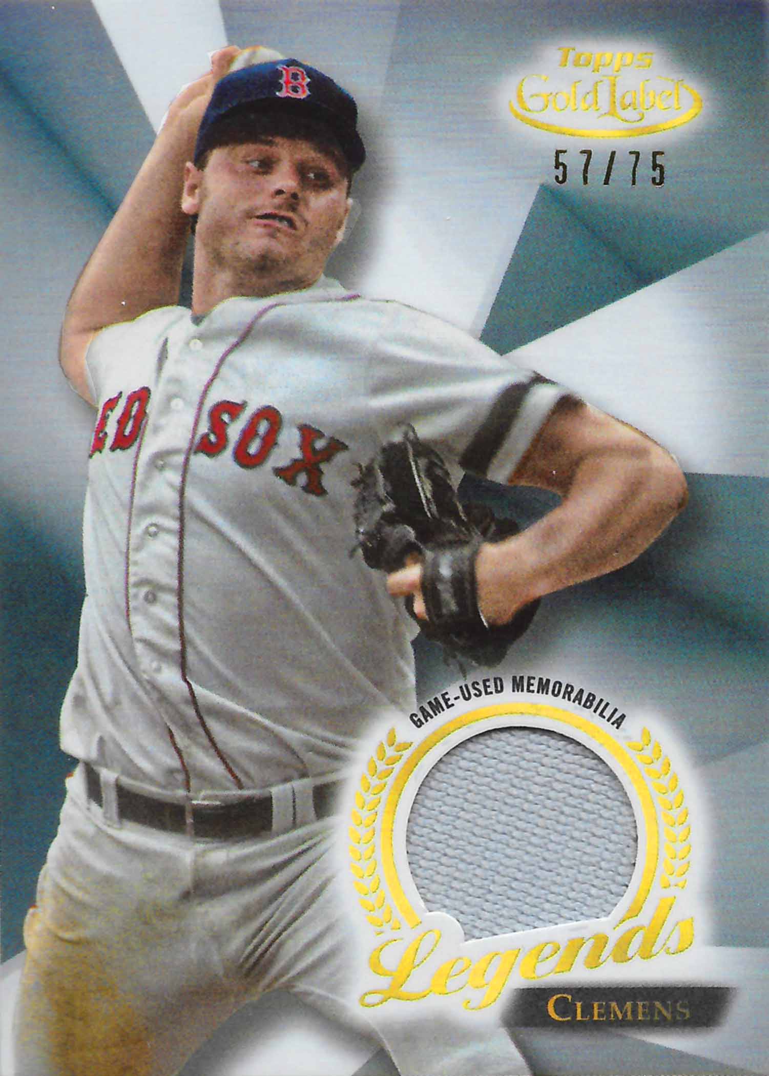 2018 Topps Gold Label Legends Relics