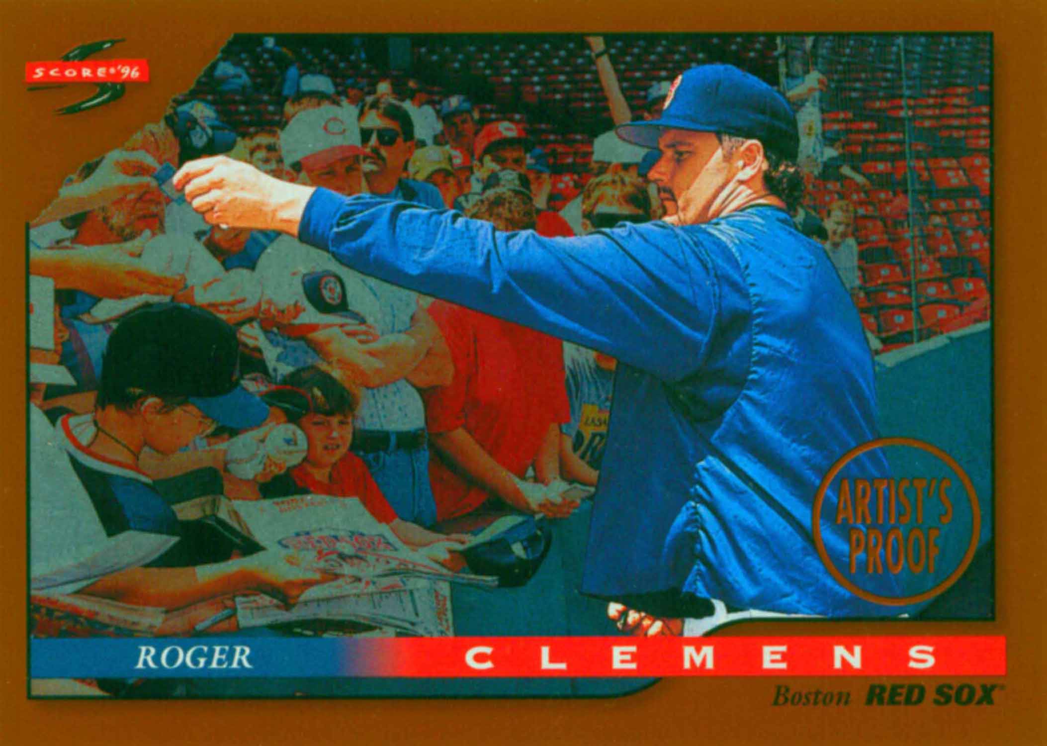 1996 Score Dugout Collection Artist's Proofs