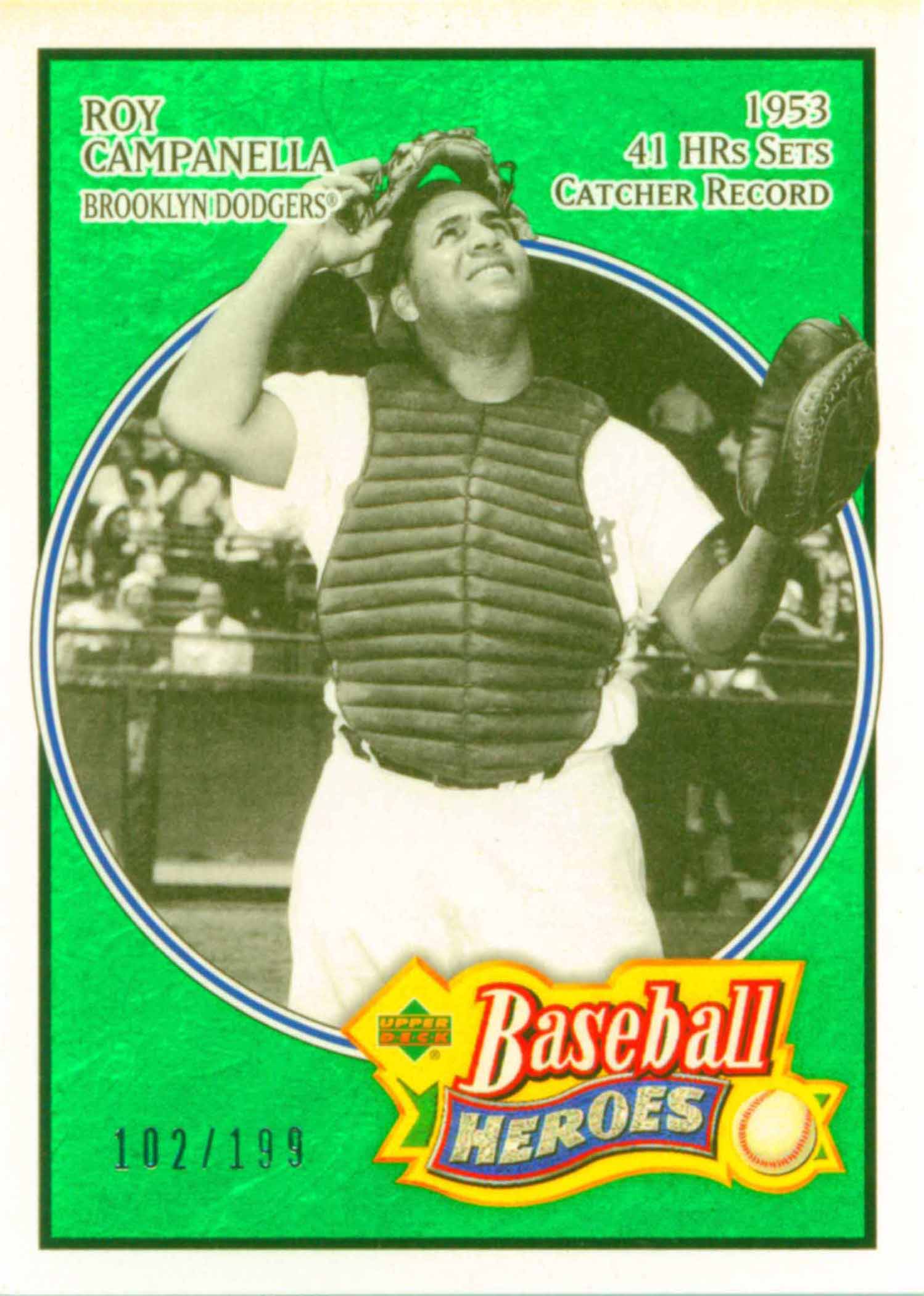 2005 Upper Deck Baseball Heroes Emerald
