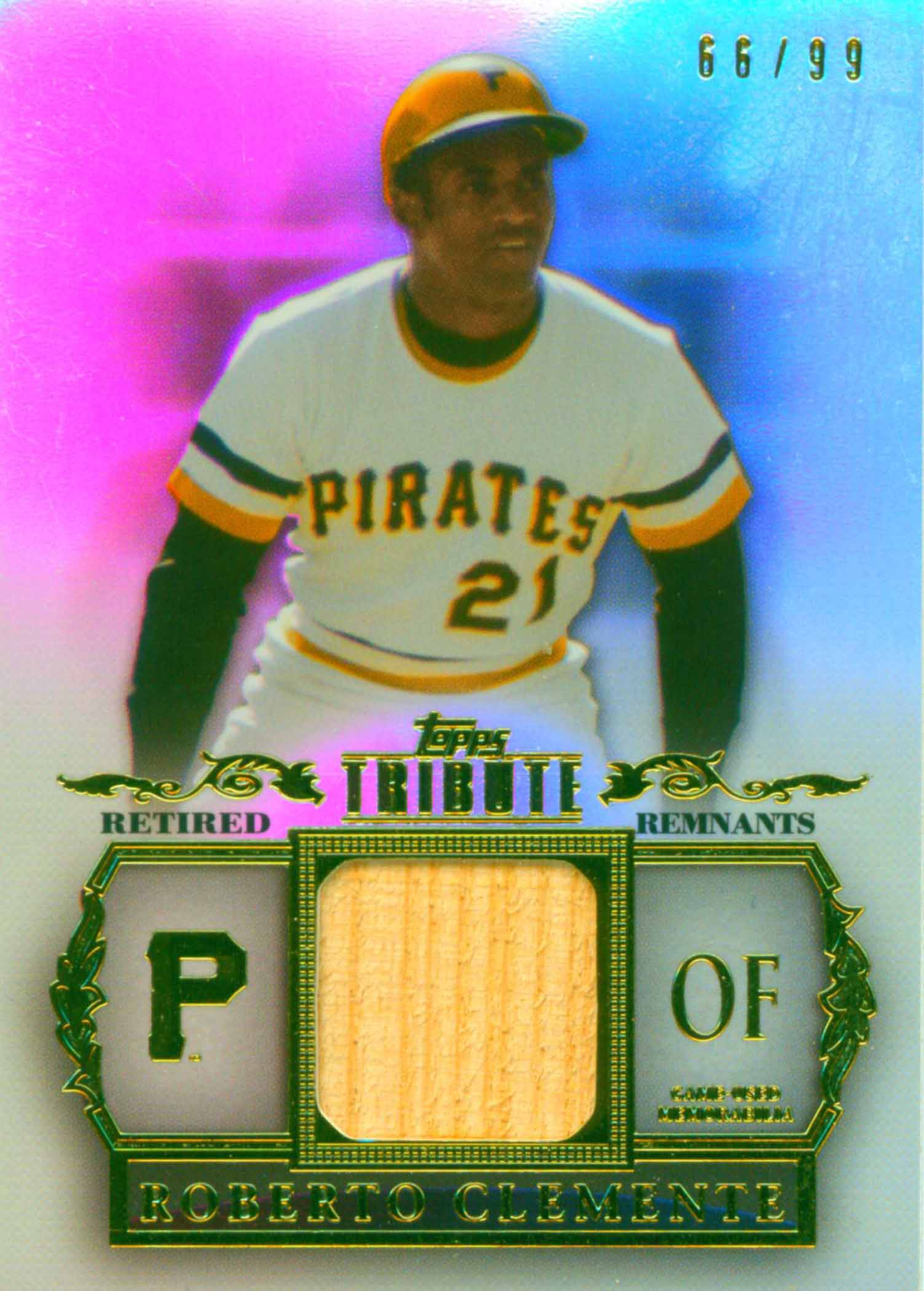 2013 Topps Tribute Retired Remnants Relics