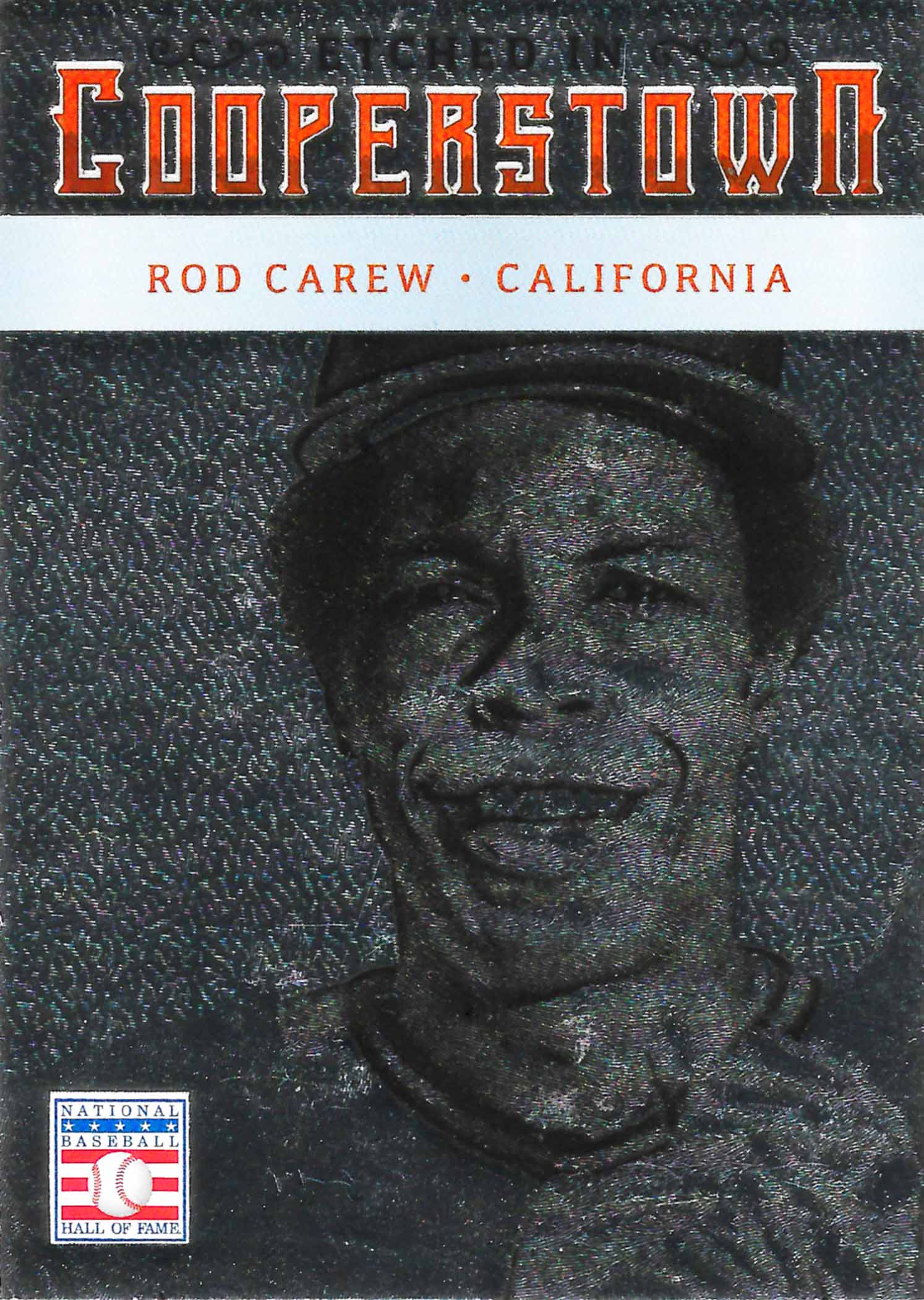 2015 Panini Cooperstown Etched in Cooperstown Silver