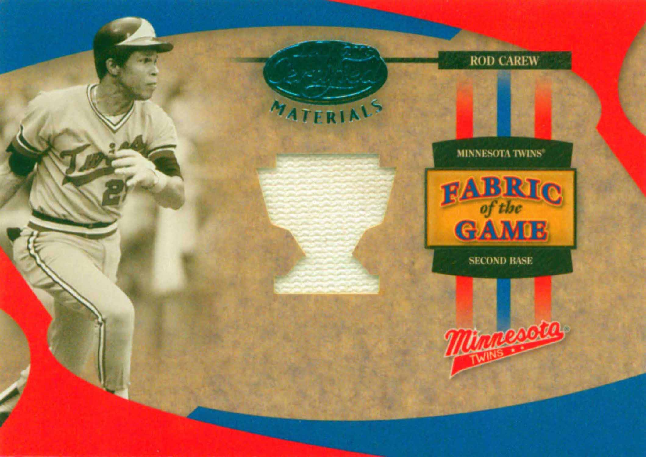 2005 Leaf Certified Materials Fabric of the Game Position Jersey