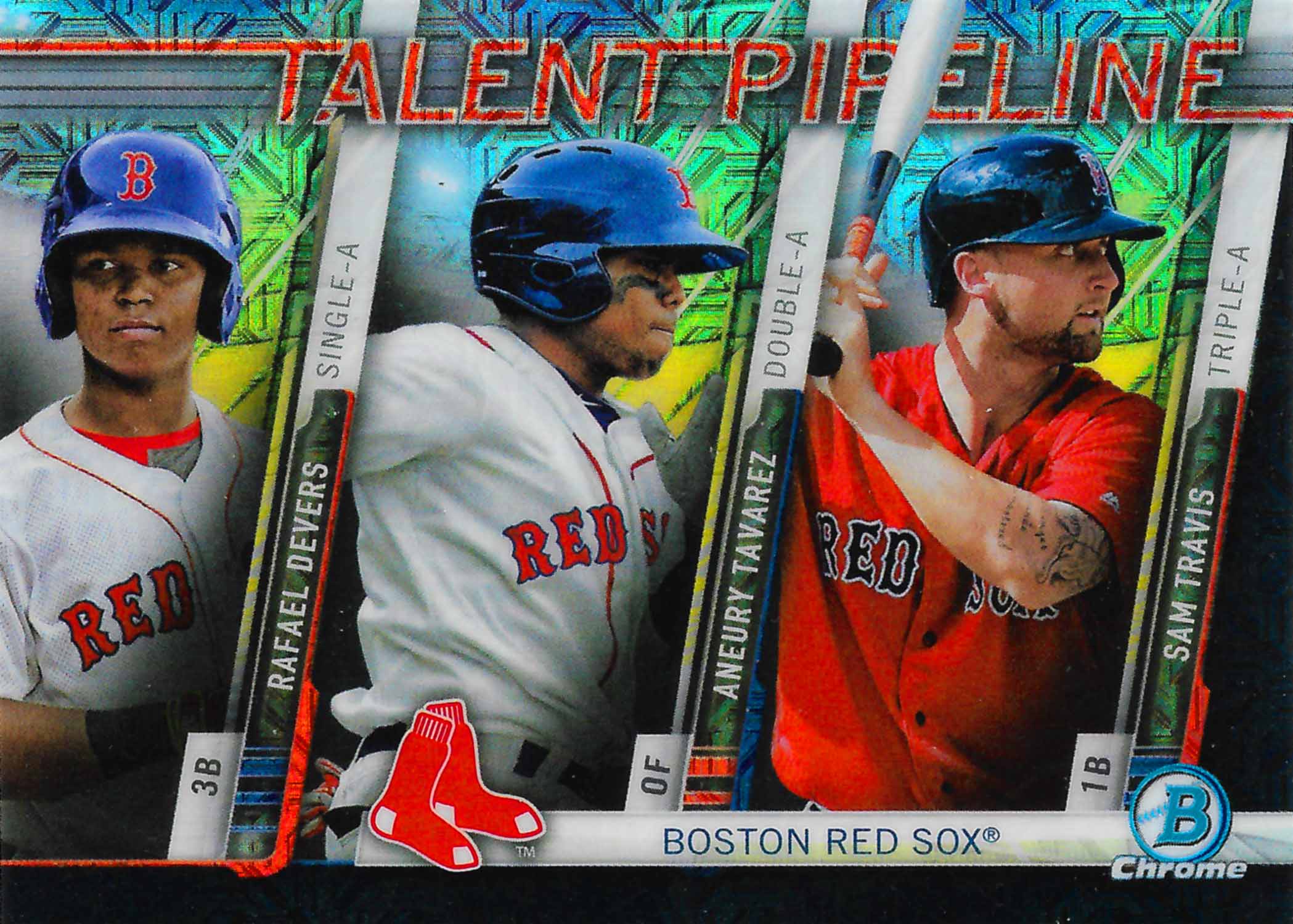2017 Bowman Chrome Mega Box Talent Pipeline Refractors
