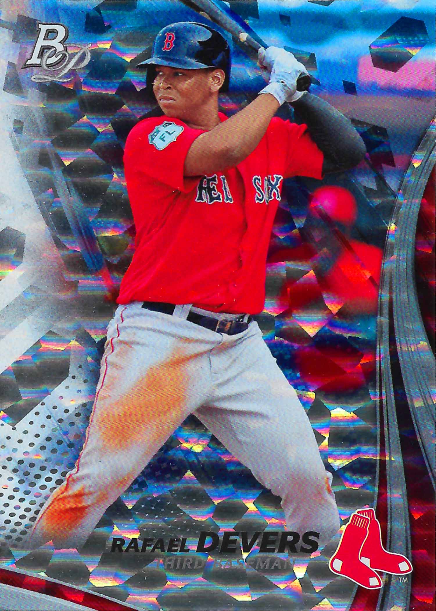 2017 Bowman Platinum Top Prospects White Ice