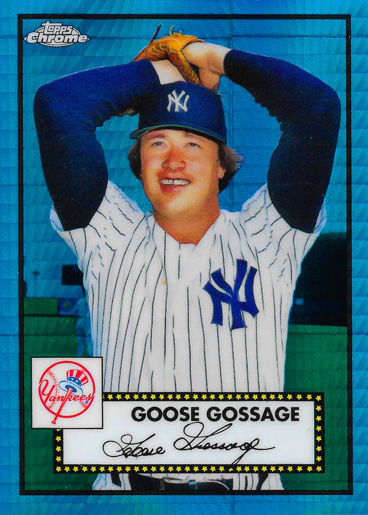 2021 Topps Chrome Platinum Anniversary Blue Prism Refractors