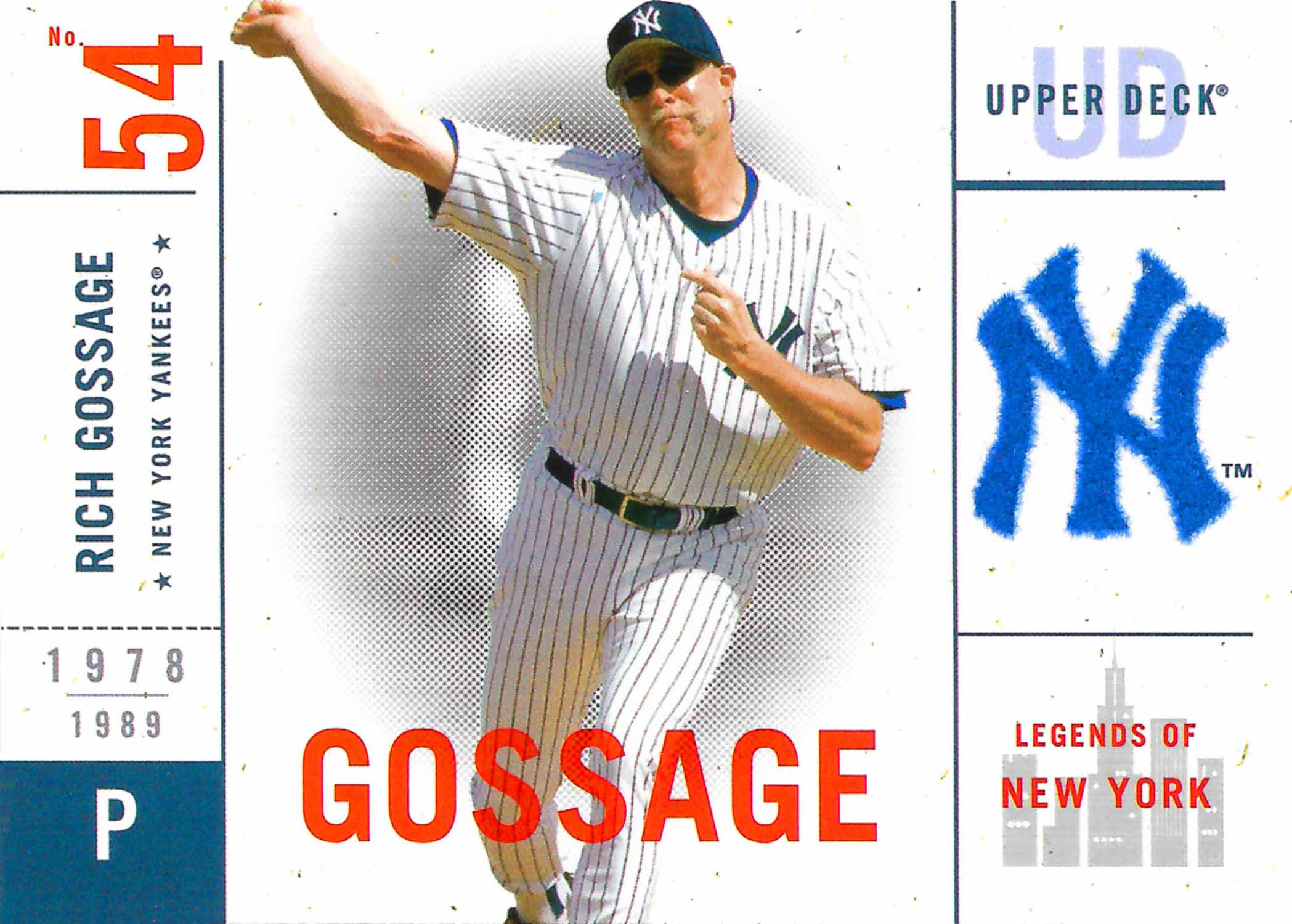 2001 Upper Deck Legends of New York