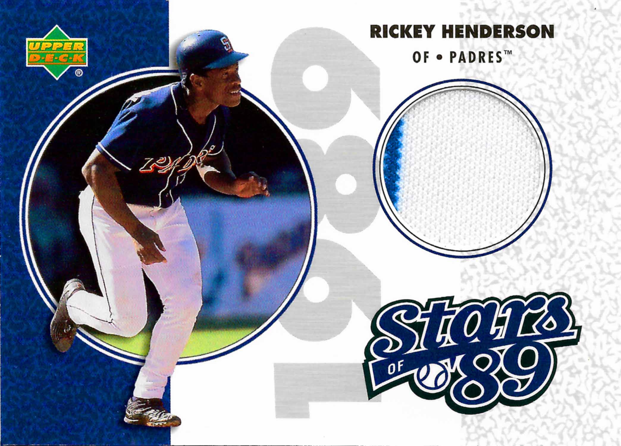 2002 UD Authentics Stars of '89 Jerseys