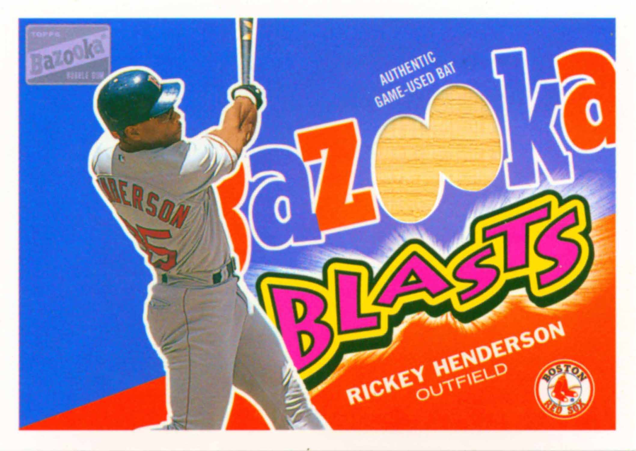 2003 Bazooka Blasts Relics