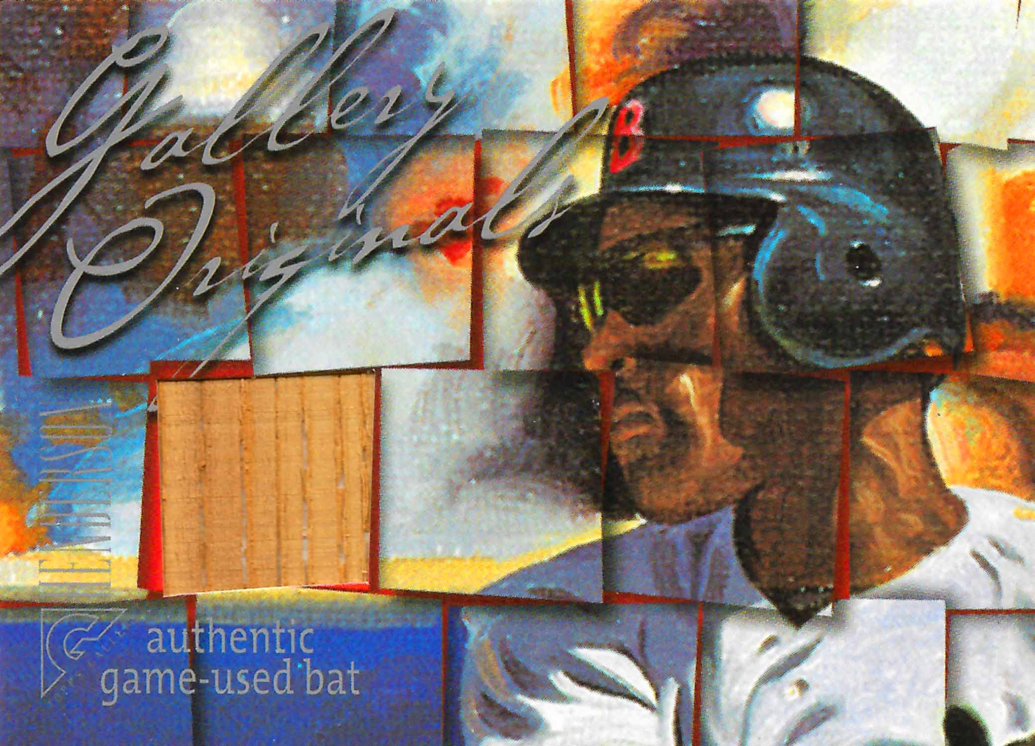 2003 Topps Gallery Originals Bat Relics