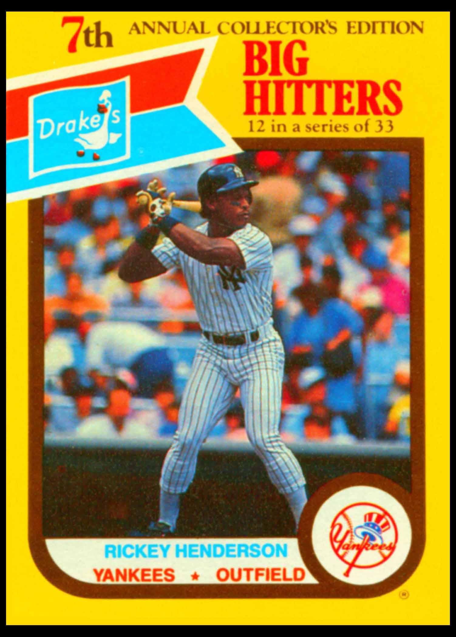 1987 Drake's Big Hitters