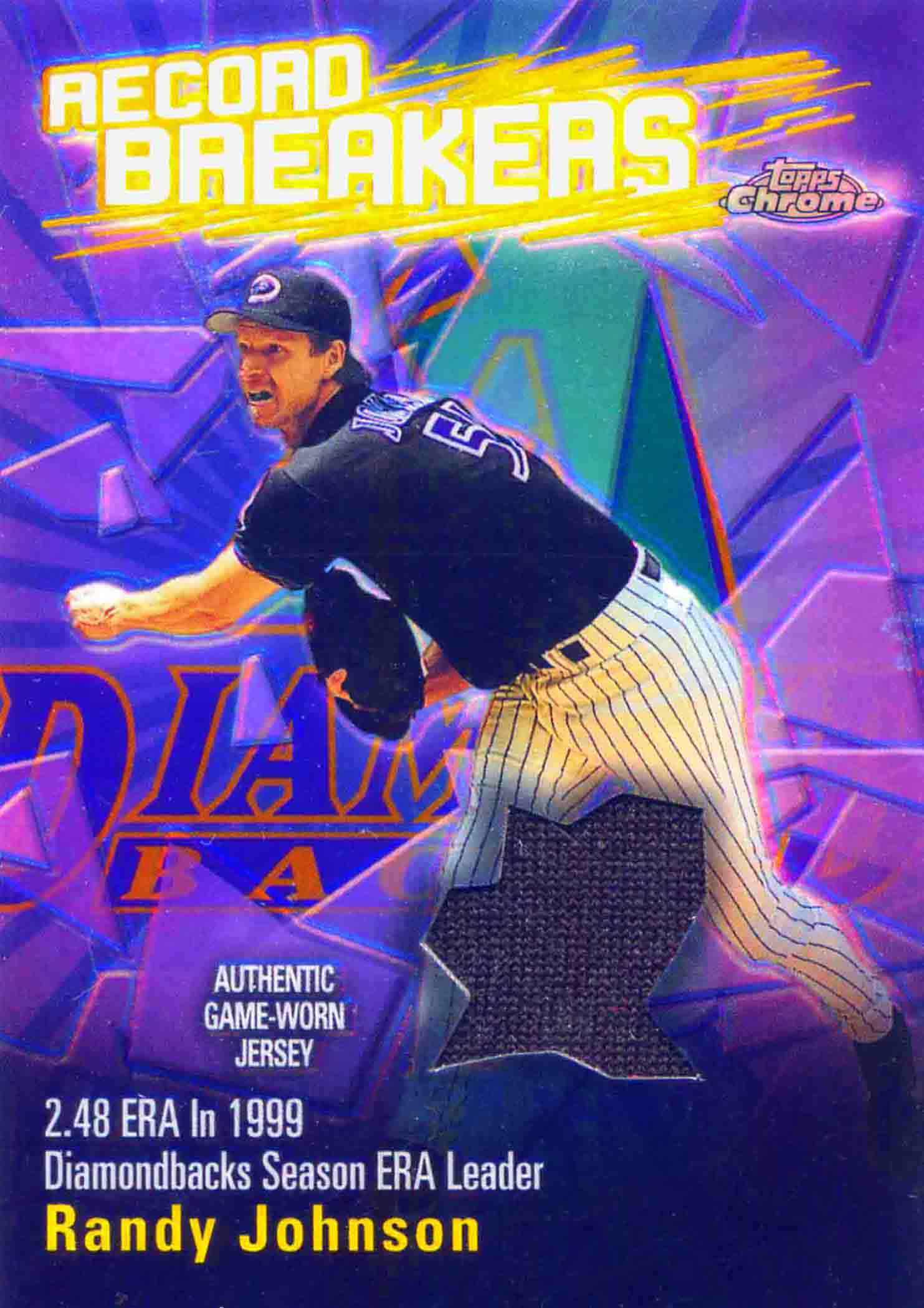 2003 Topps Chrome Record Breakers Relics Uniform
