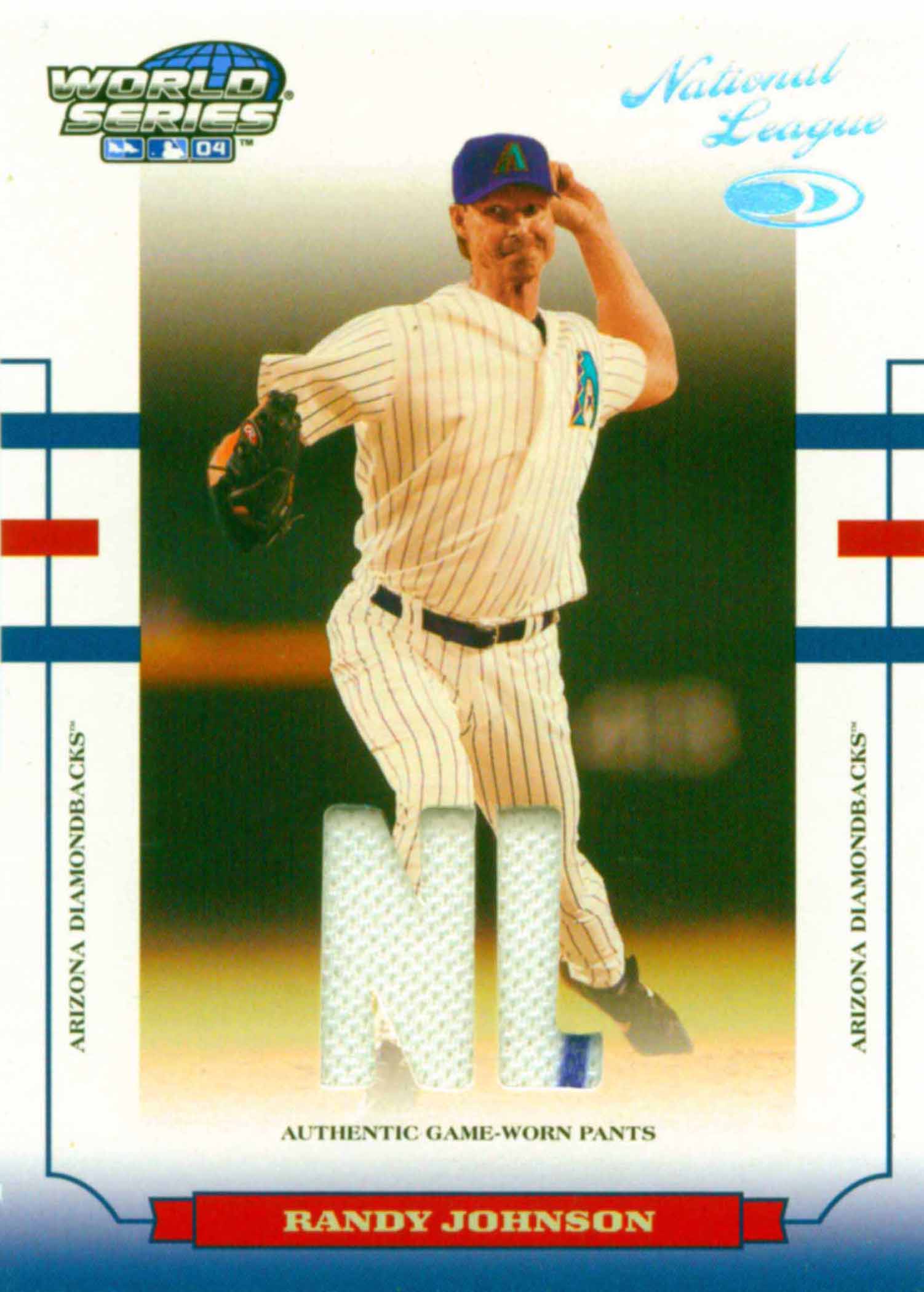 2004 Donruss World Series Material Fabric AL/NL Pants