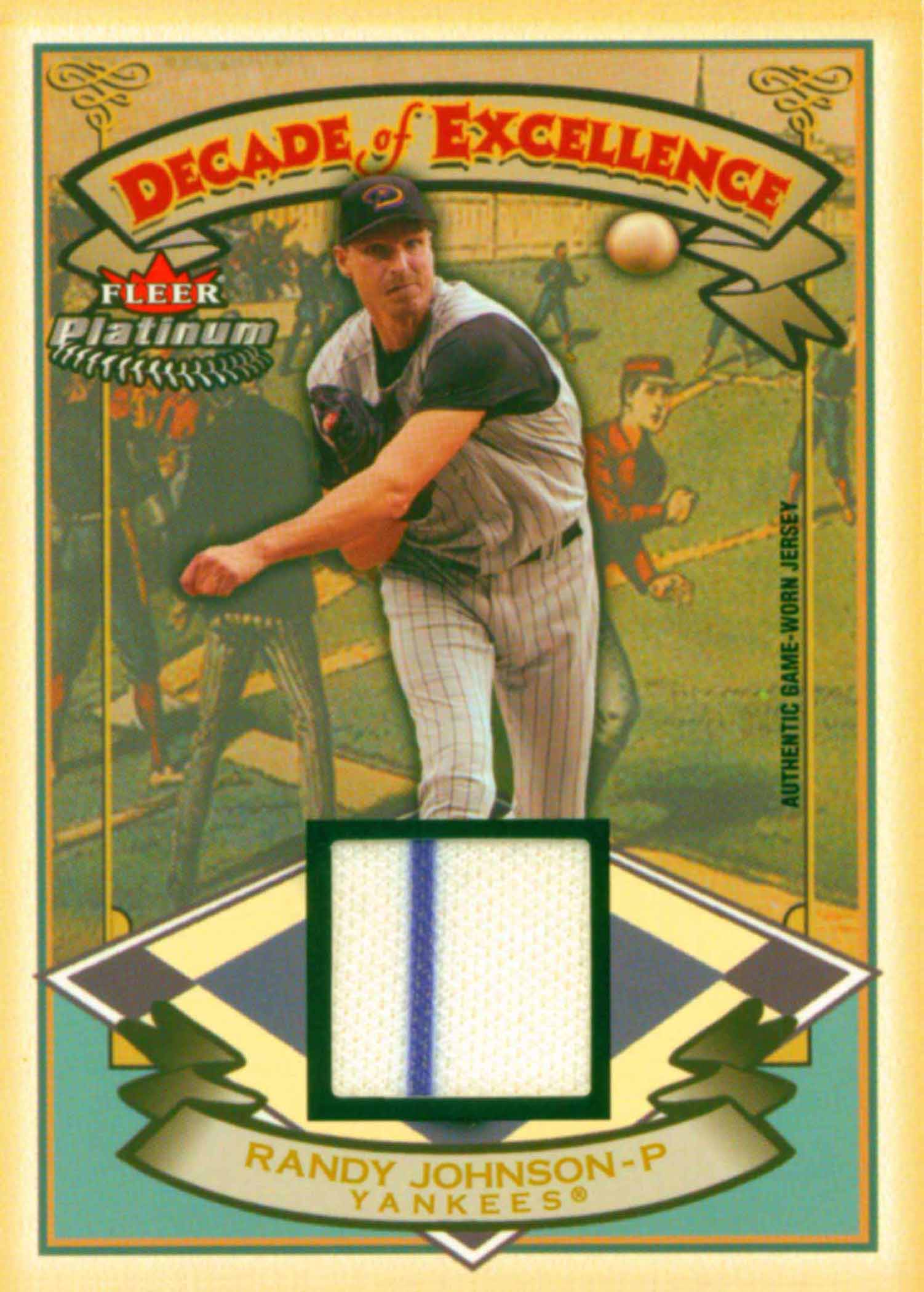 2005 Fleer Platinum Decade of Excellence Jersey Silver