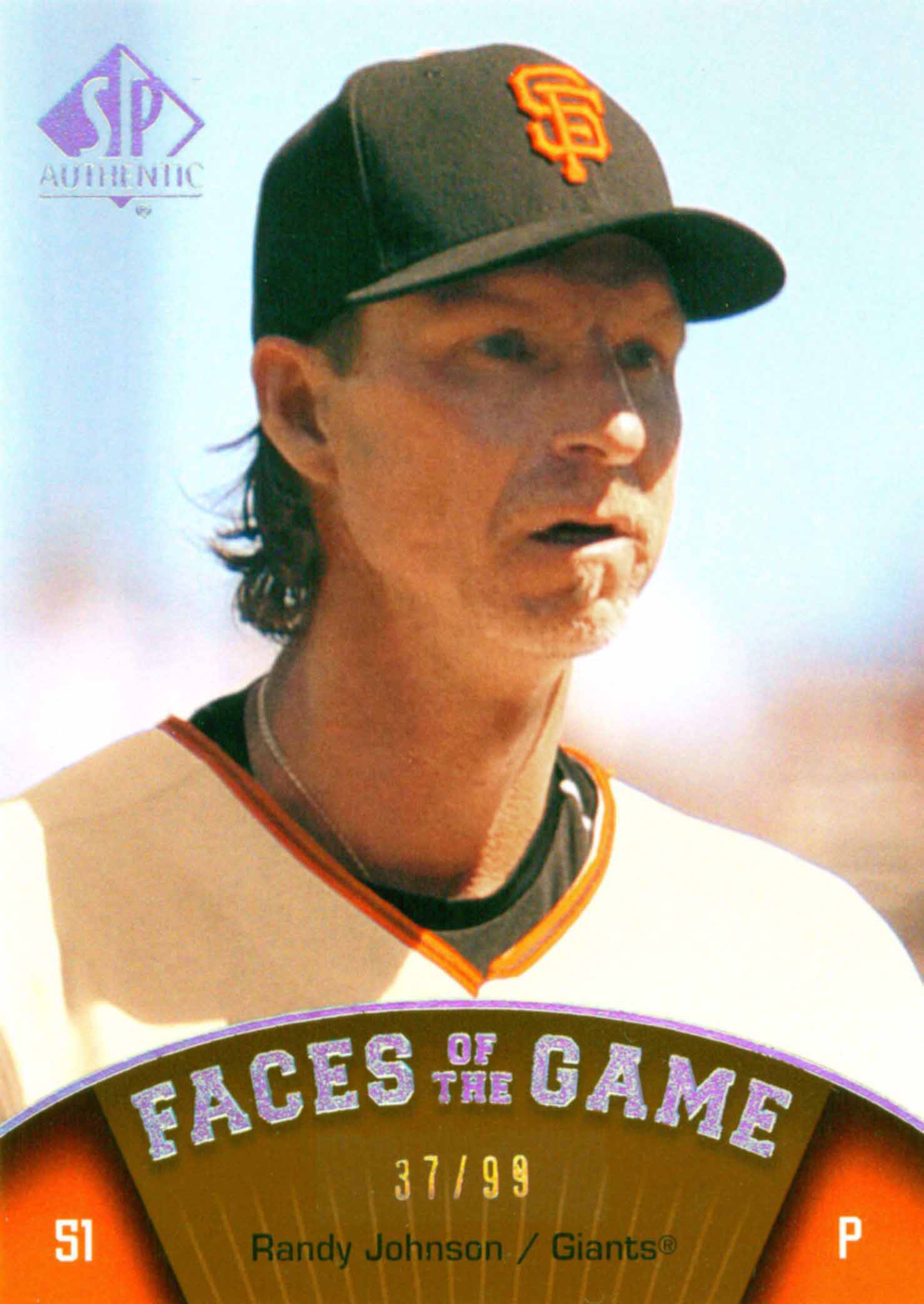 2009 SP Authentic Copper Faces of the Game