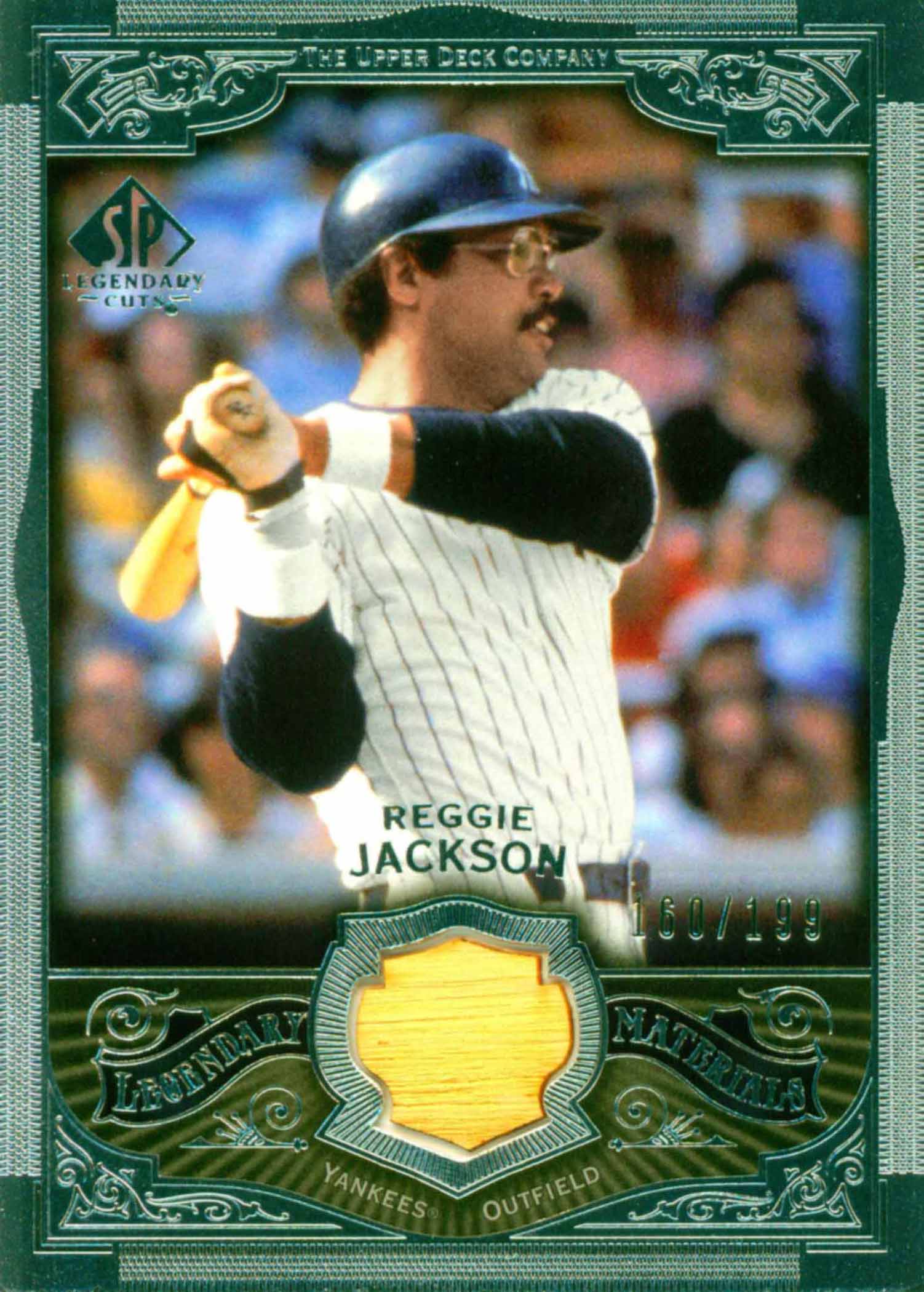 2006 SP Legendary Cuts Legendary Materials Silver Bat