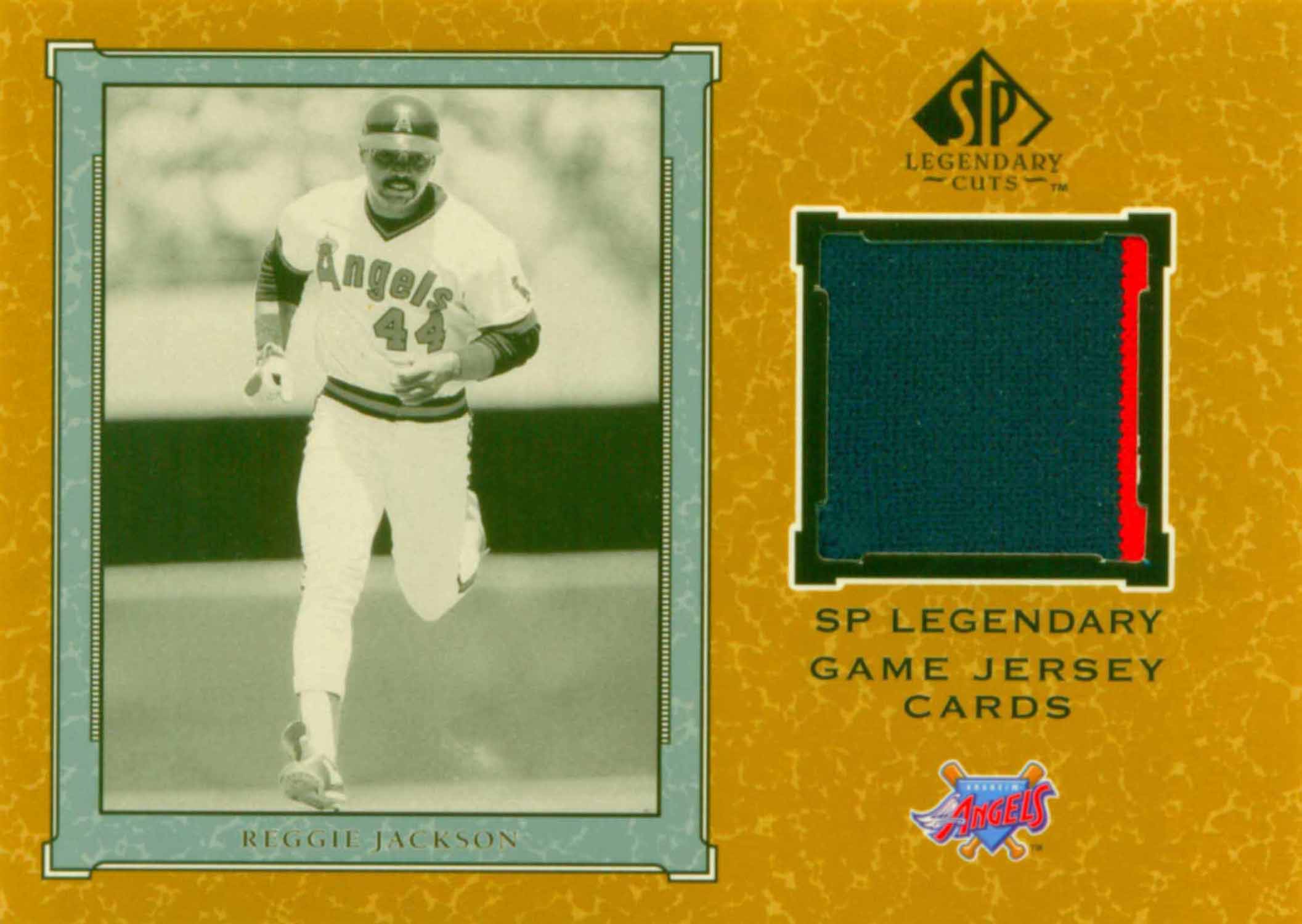 2001 SP Legendary Cuts Game Jersey
