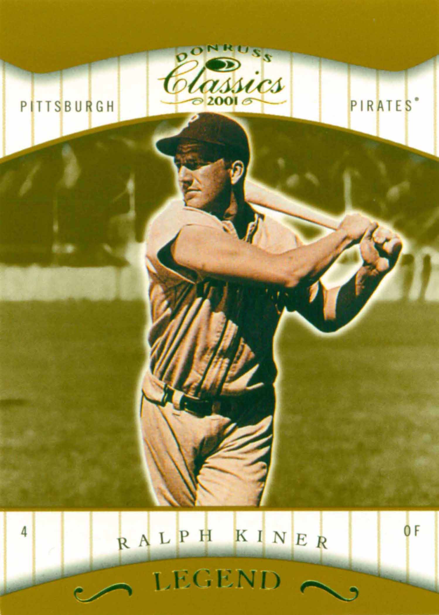 2001 Donruss Classics Legend