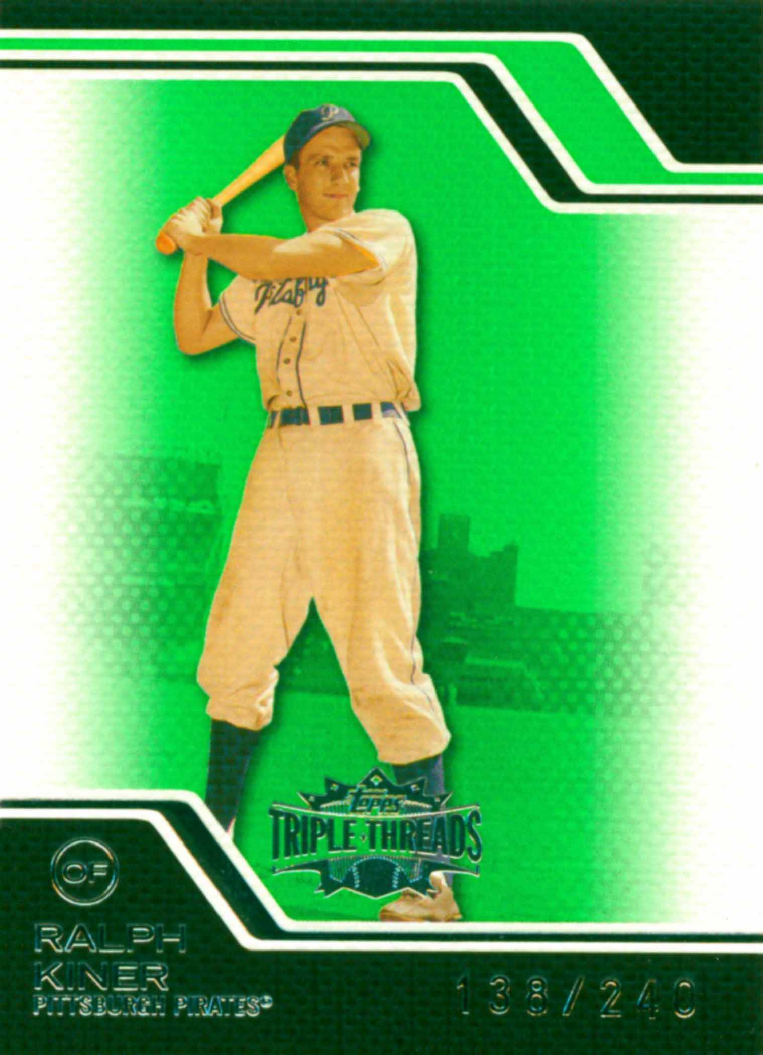 2008 Topps Triple Threads Emerald
