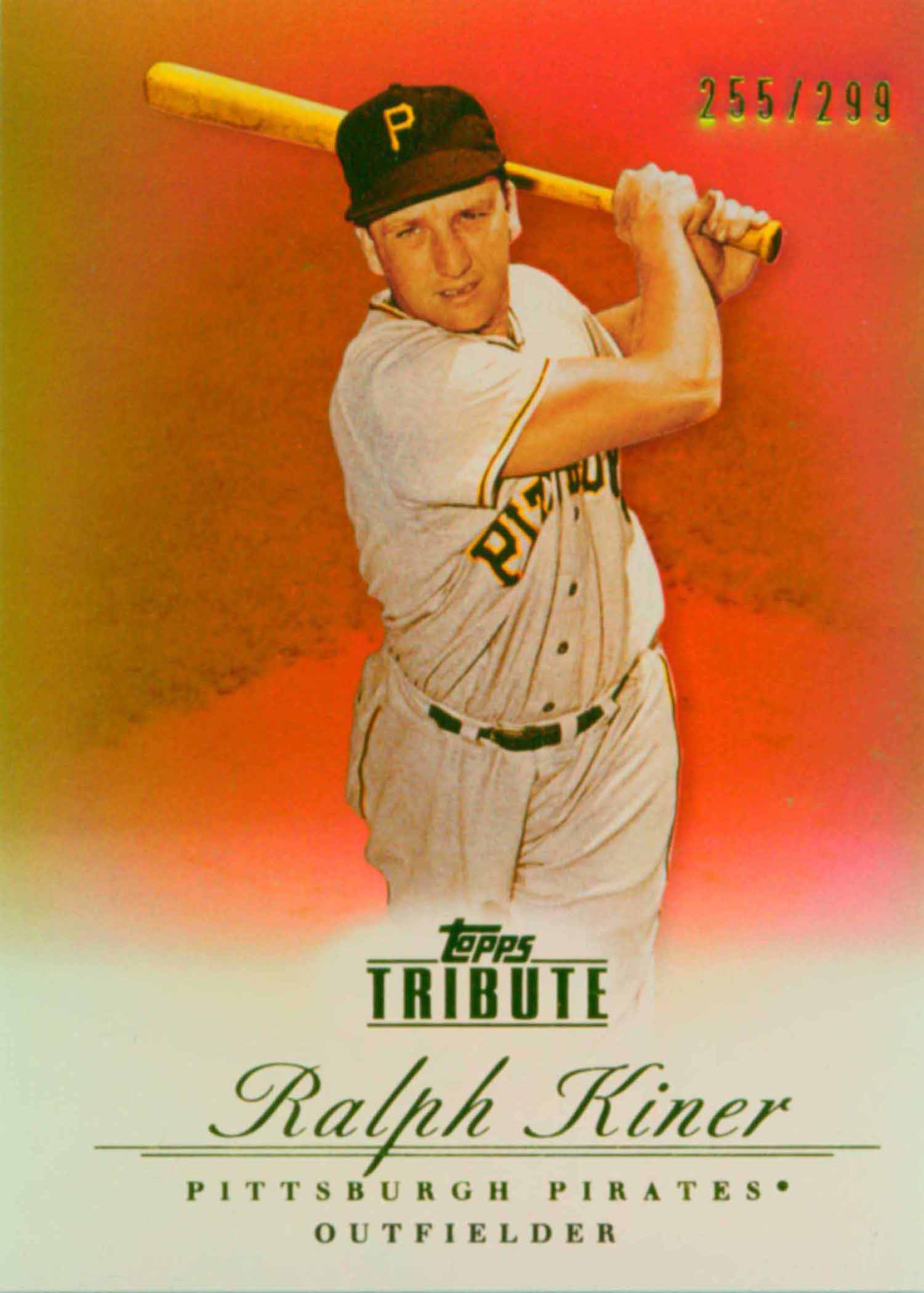 2012 Topps Tribute Bronze