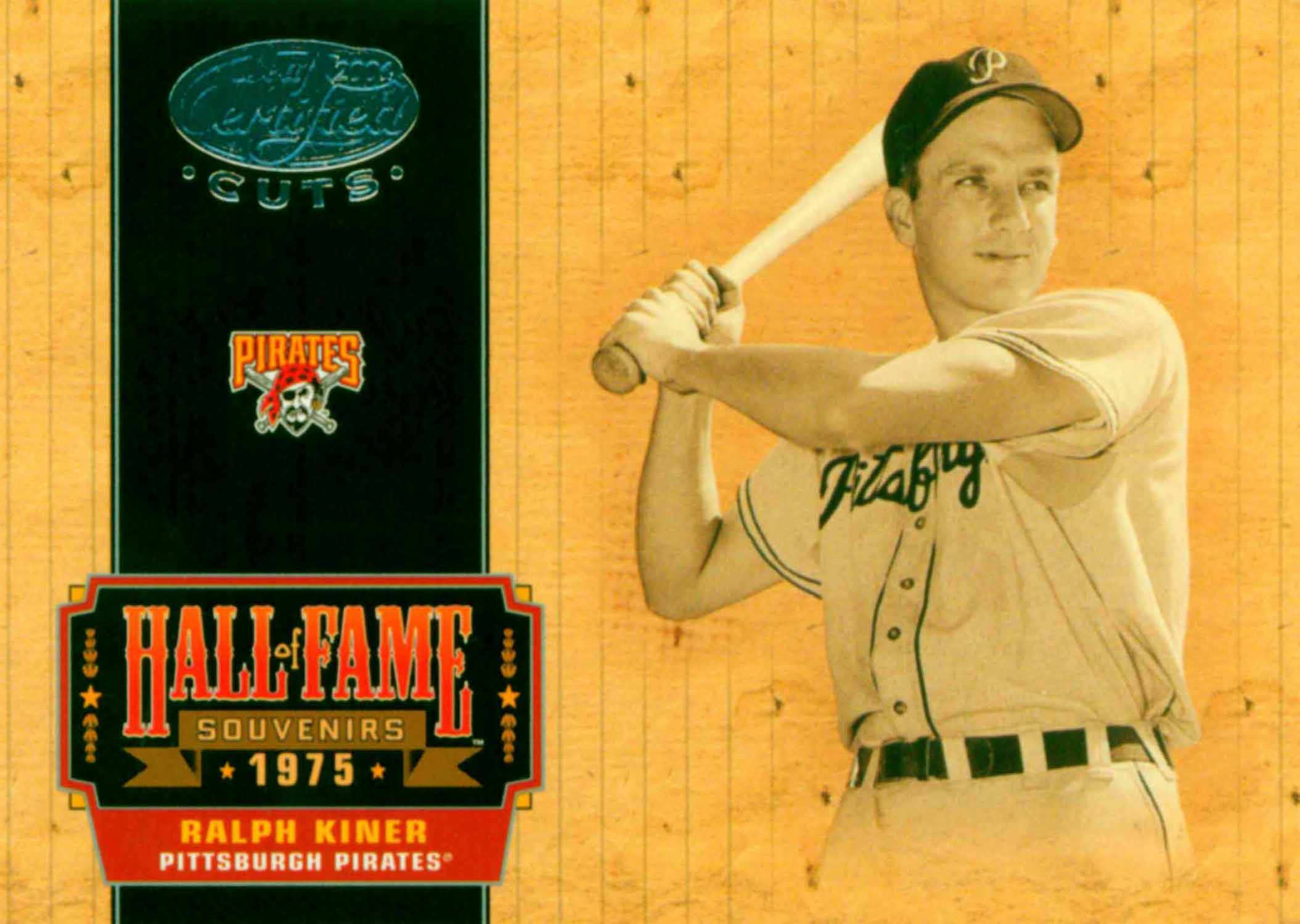 2004 Leaf Certified Cuts Hall of Fame Souvenirs
