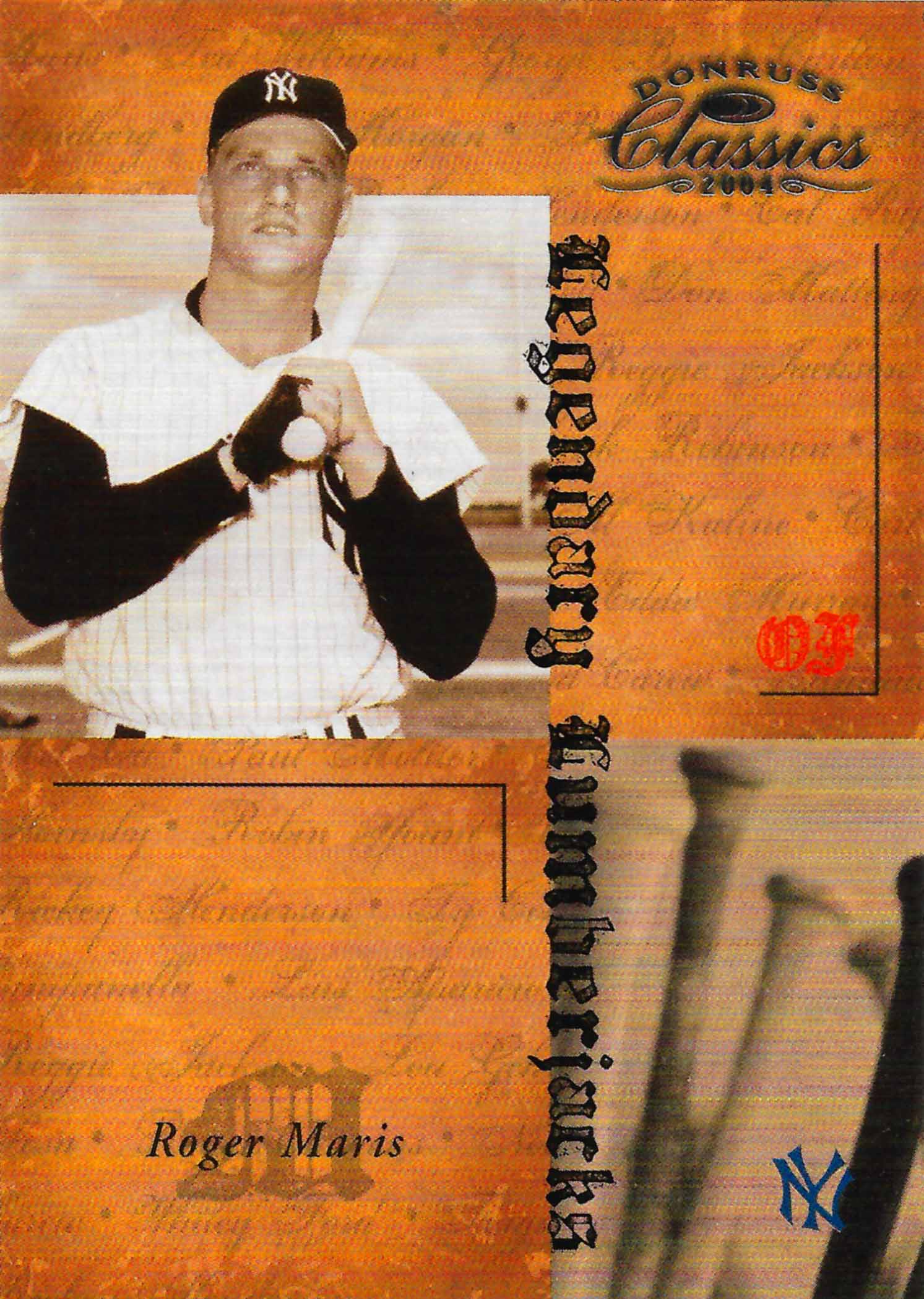2004 Donruss Classics Legendary Lumberjacks