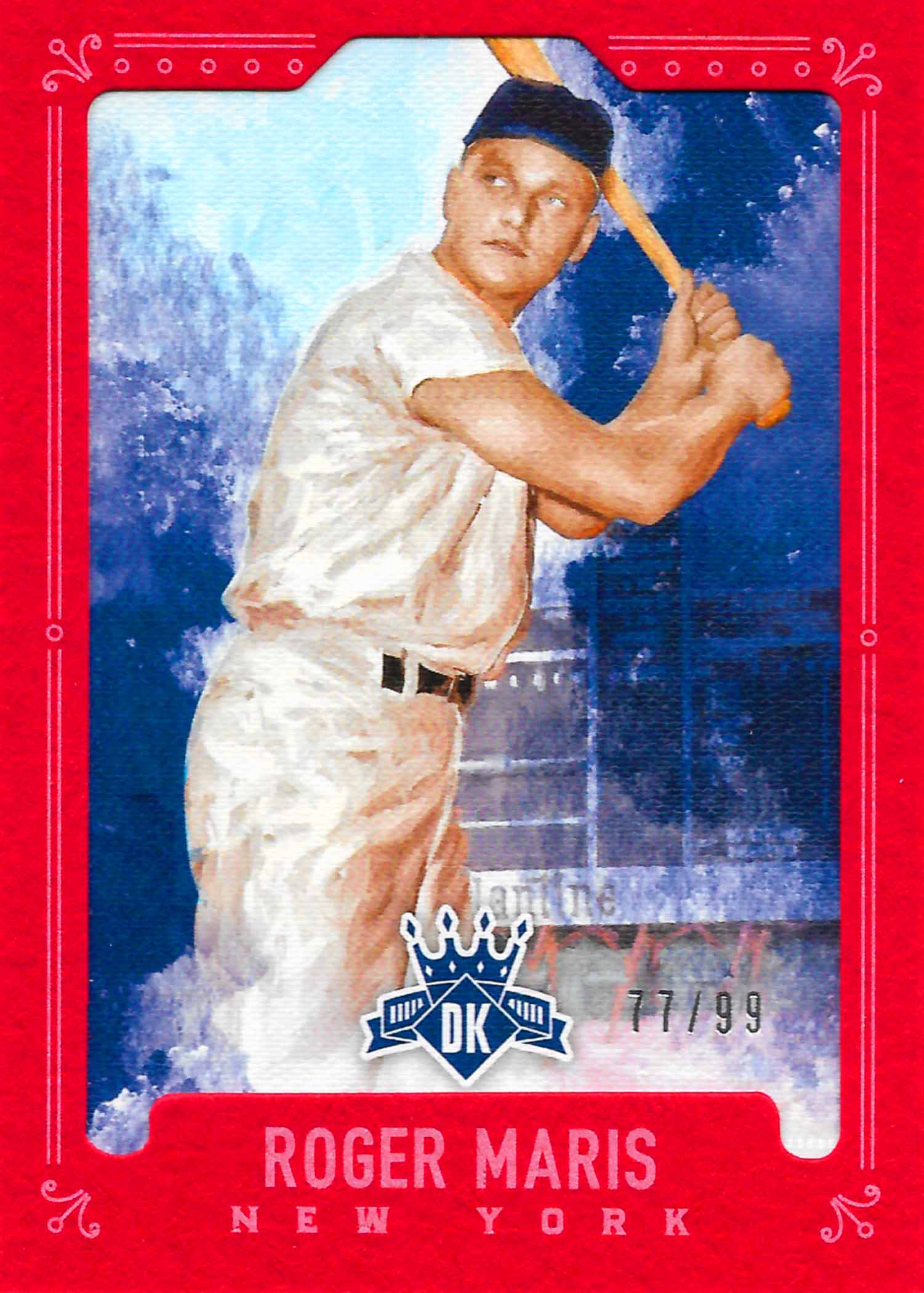 2017 Diamond Kings Framed Red