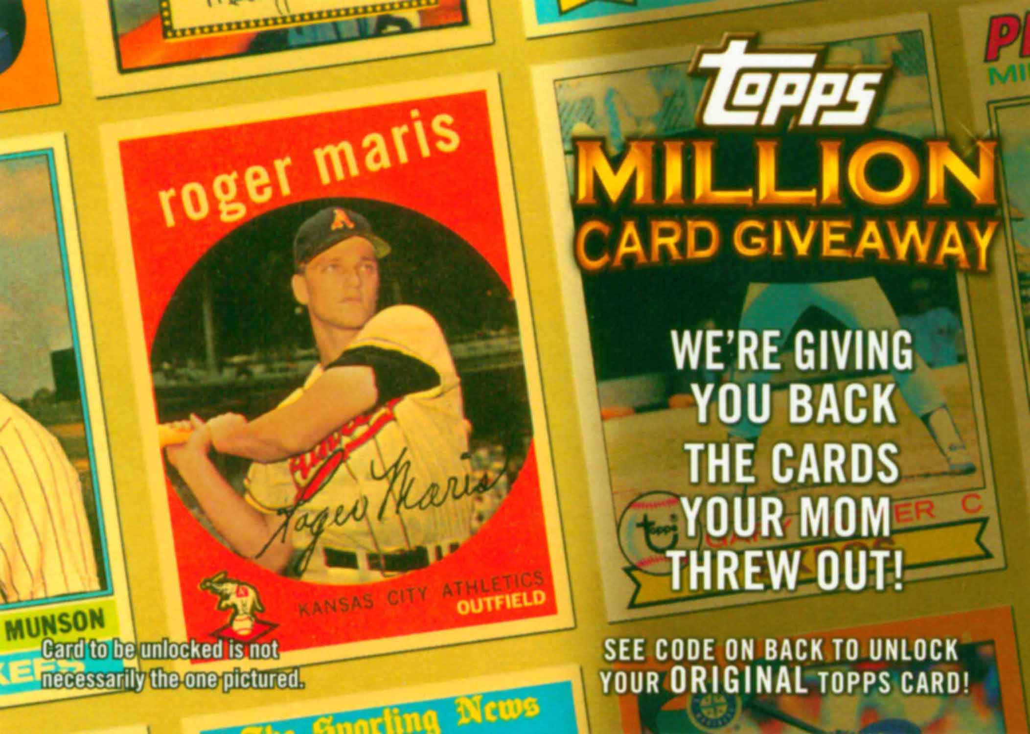 2010 Topps Million Card Giveaway