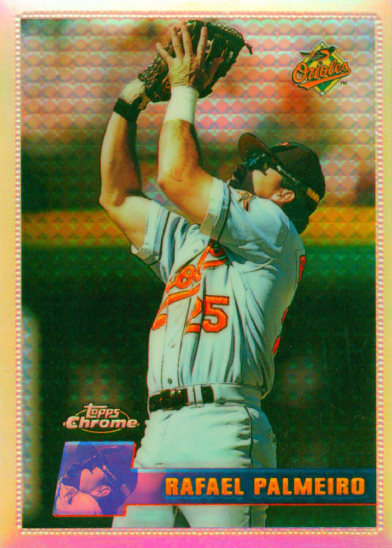 1996 Topps Chrome Refractors