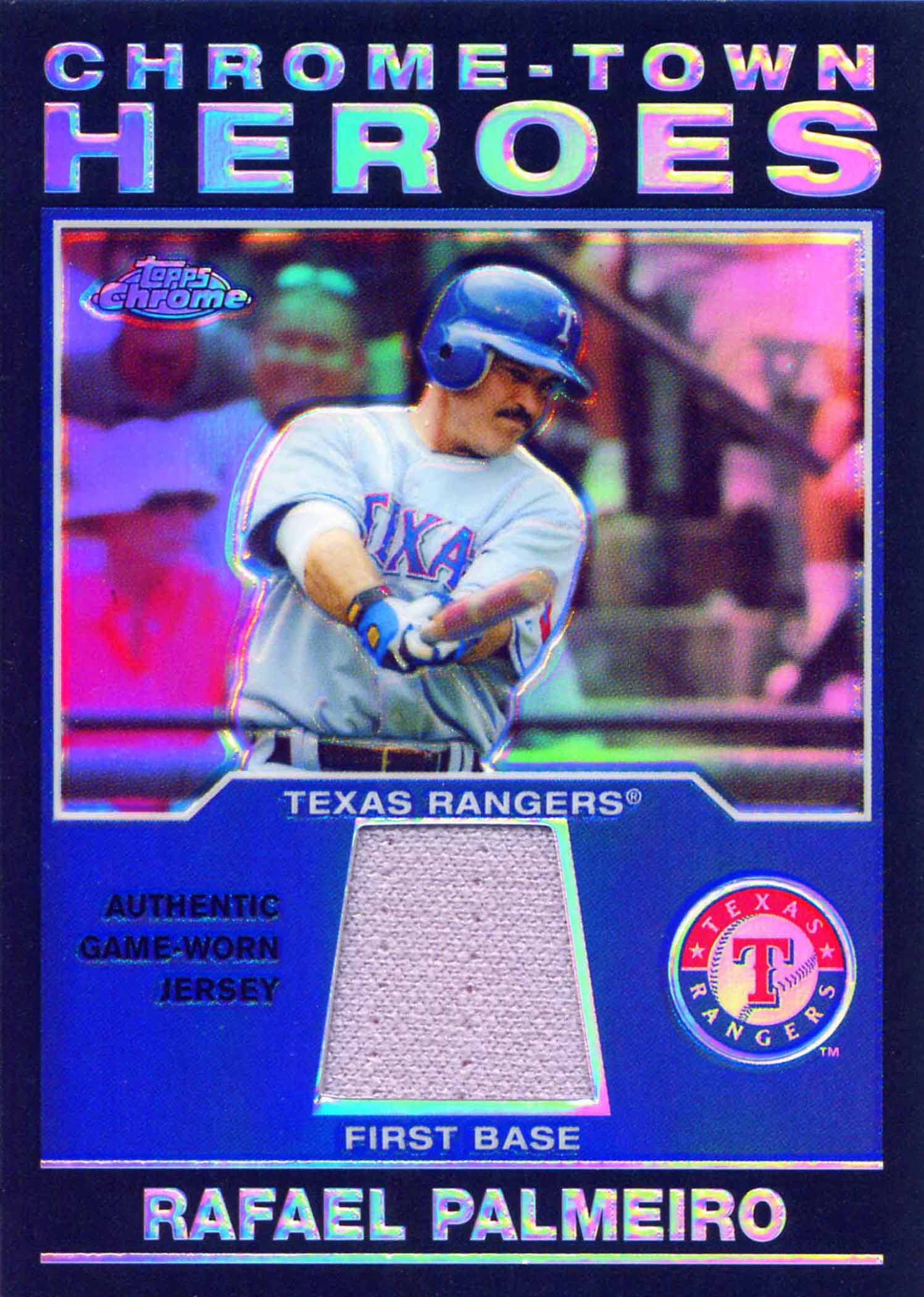 2004 Topps Chrome Town Heroes Relics Jersey