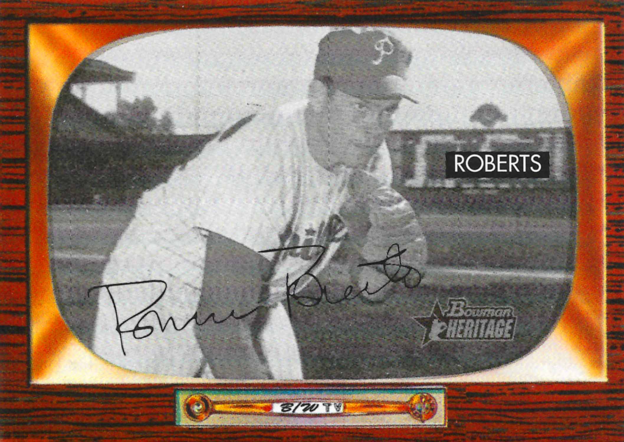 2004 Bowman Heritage Black and White
