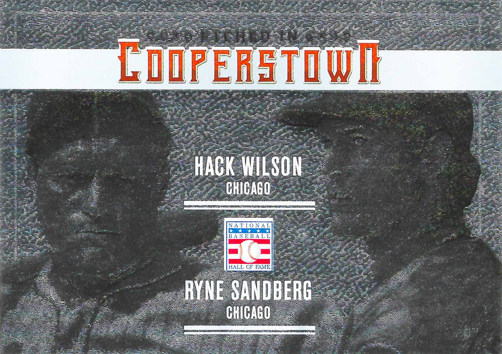 2015 Panini Cooperstown Etched in Cooperstown Dual Silver