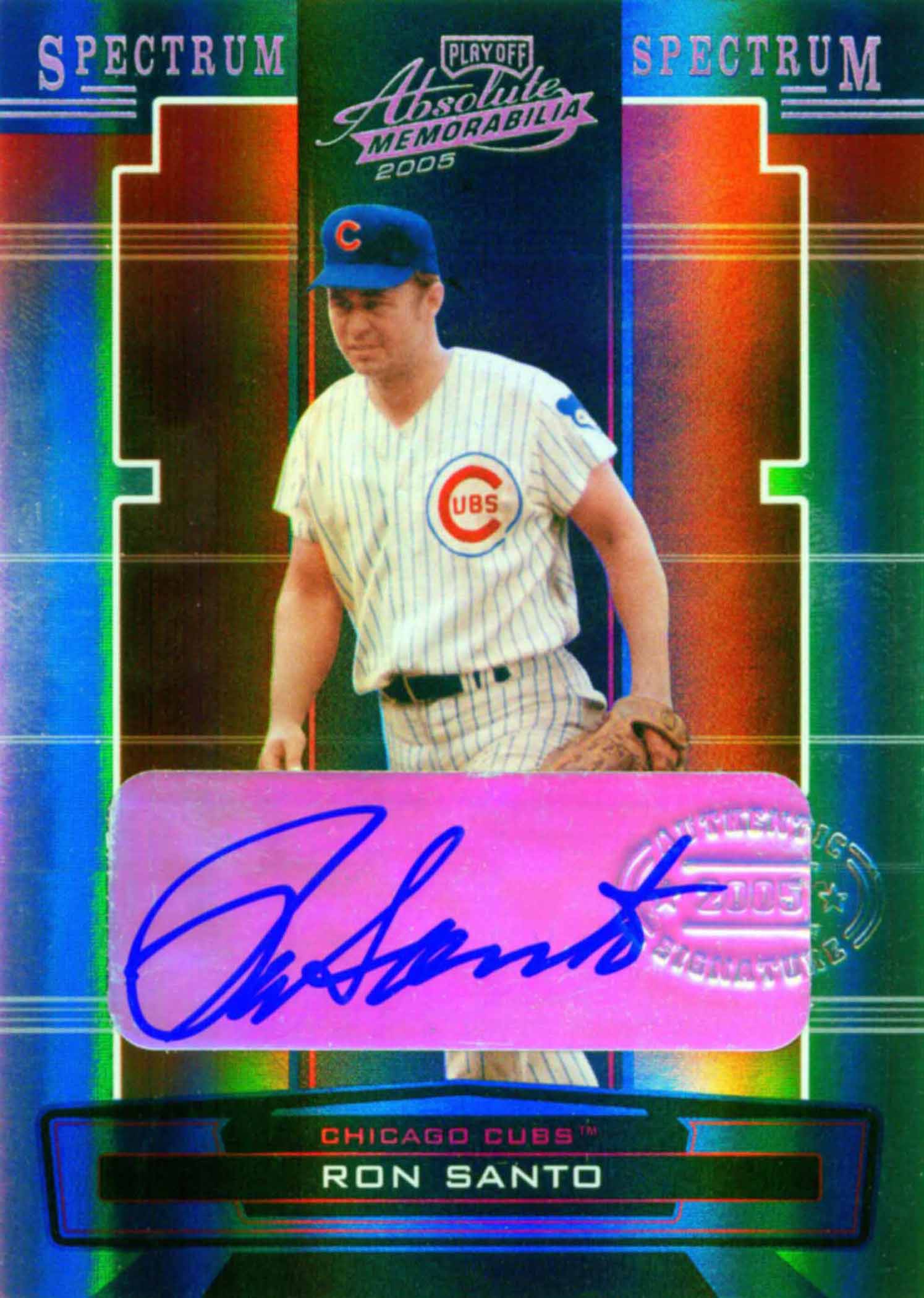 2005 Absolute Memorabilia Autograph Spectrum Silver