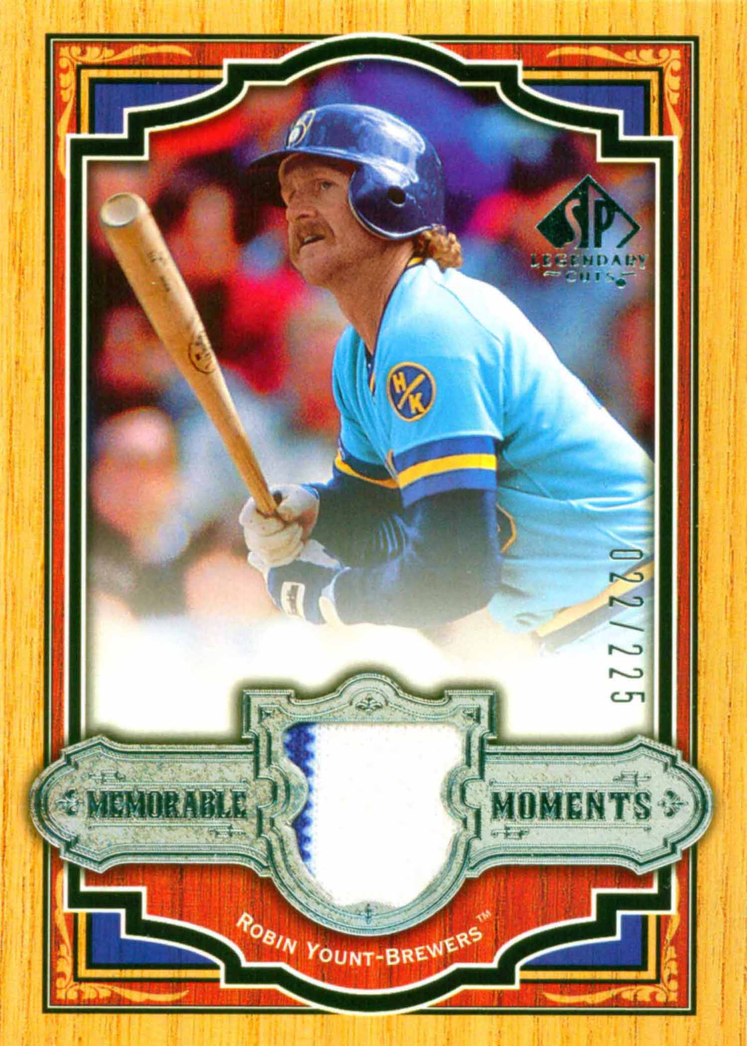 2006 SP Legendary Cuts Memorable Moments Materials Jersey
