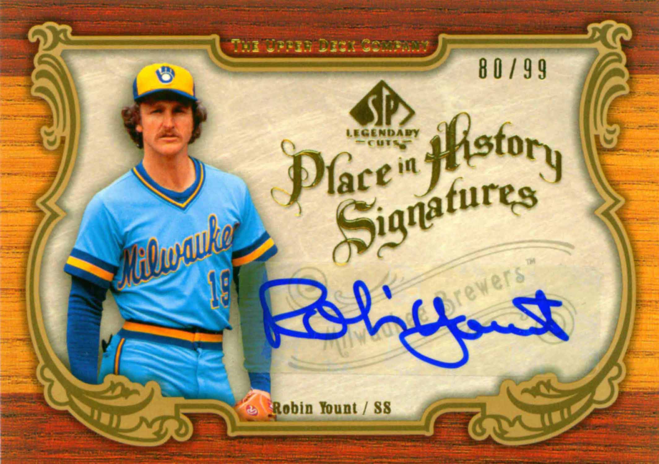 2006 SP Legendary Cuts Place in History Autographs