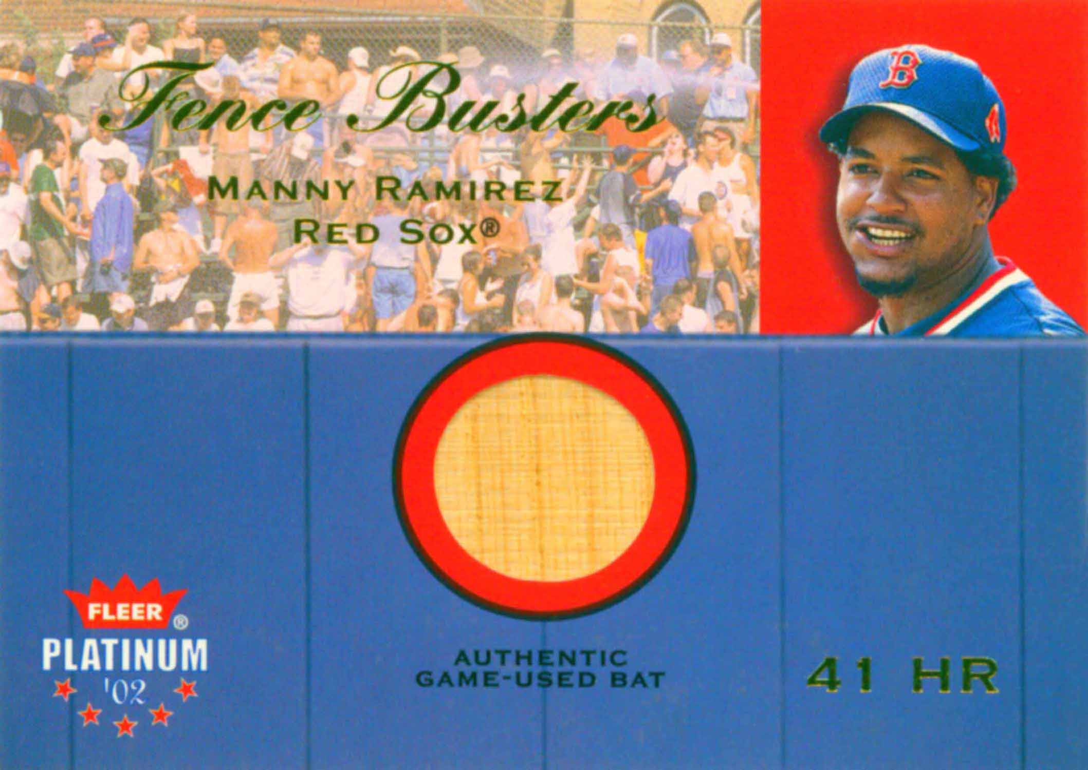 2002 Fleer Platinum Fence Busters