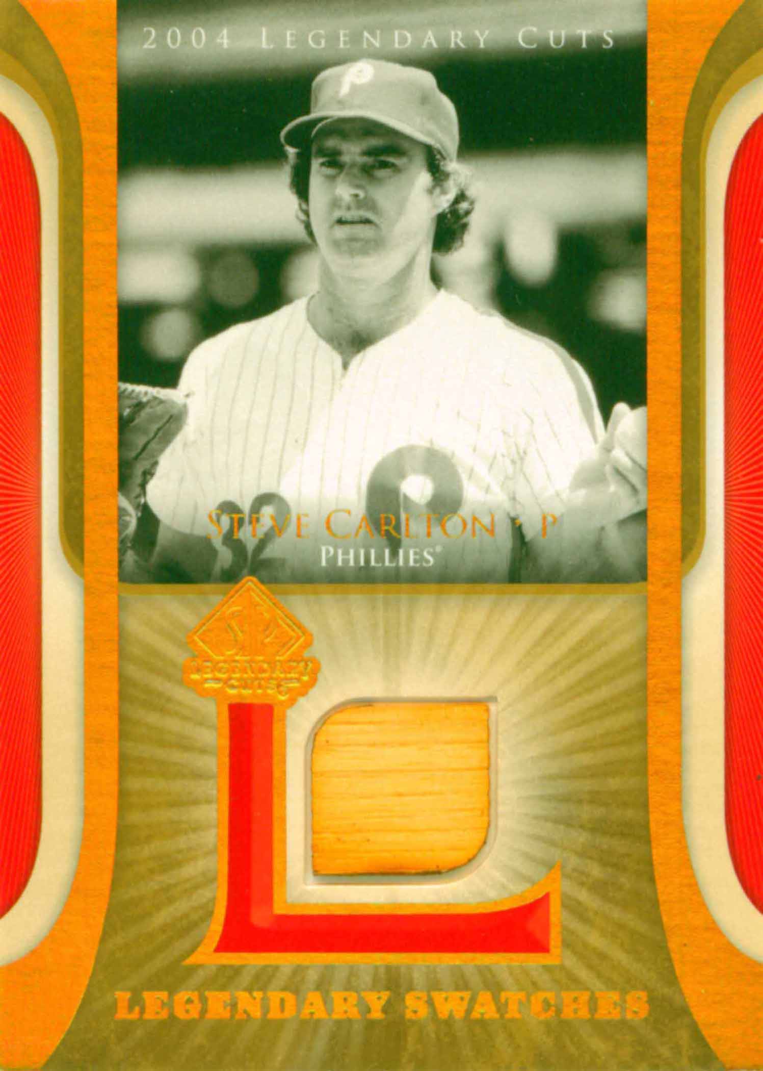 2004 SP Legendary Cuts Legendary Swatches Bat