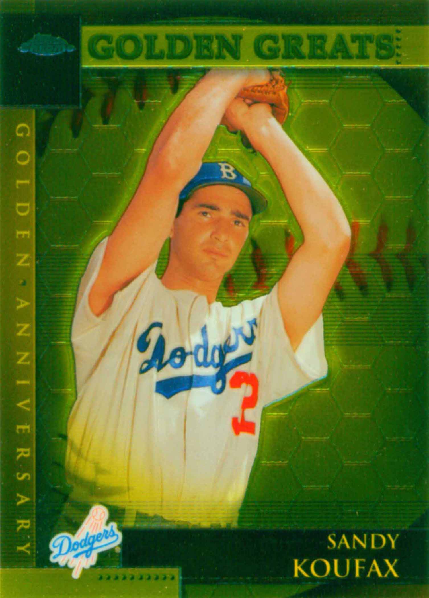 2001 Topps Chrome Golden Anniversary