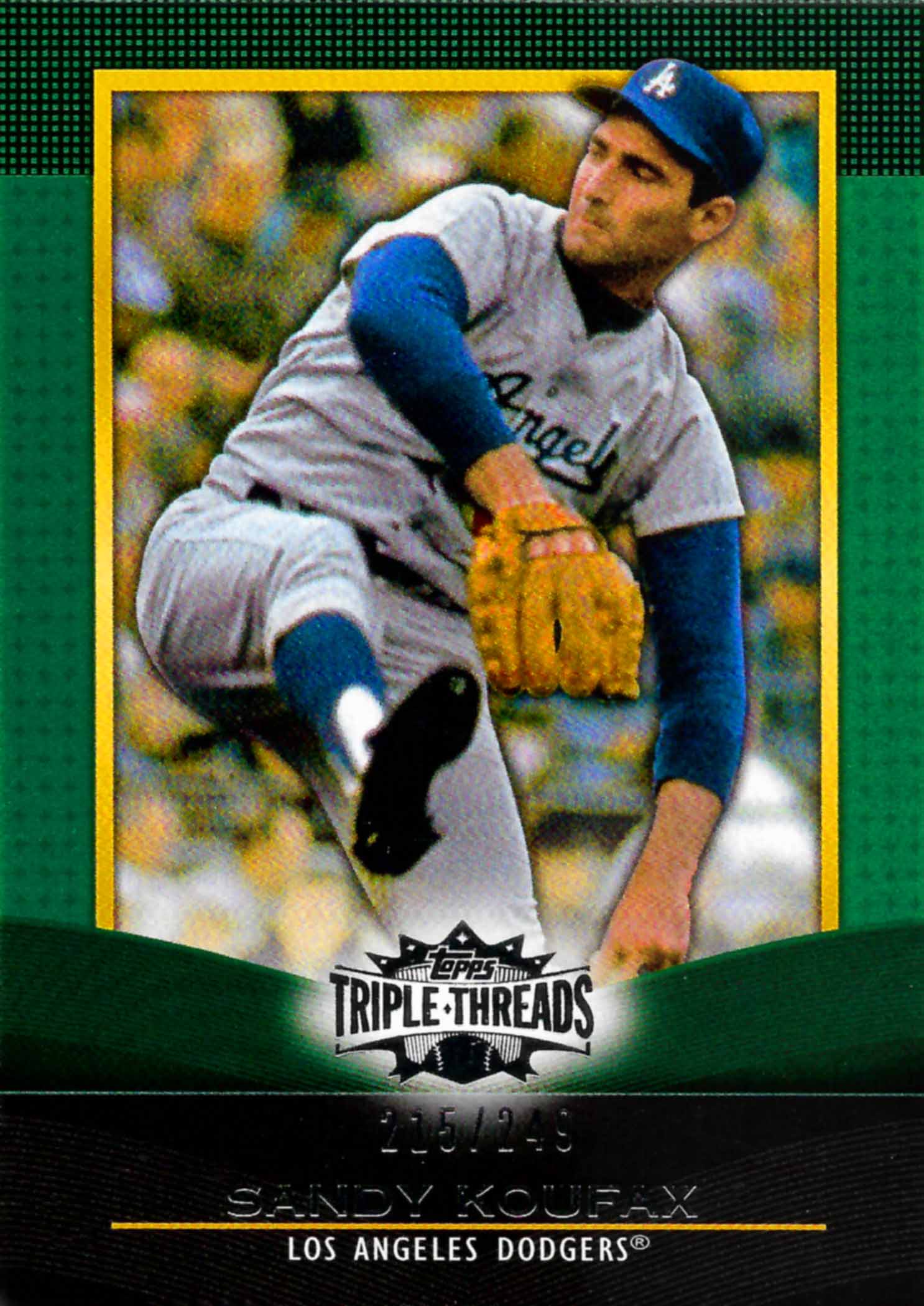 2011 Topps Triple Threads Emerald