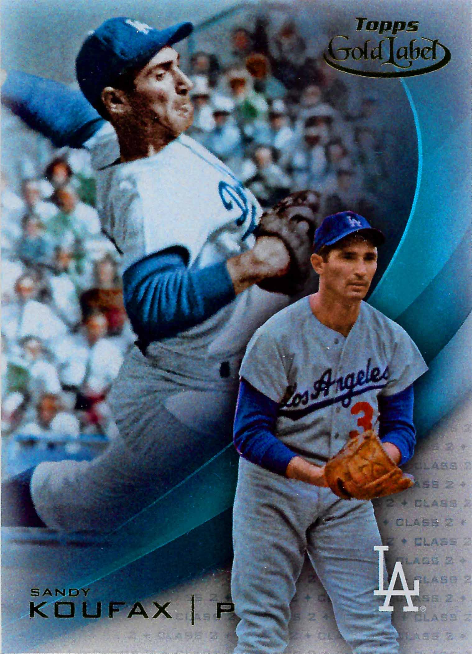 2016 Topps Gold Label Class 2 Blue