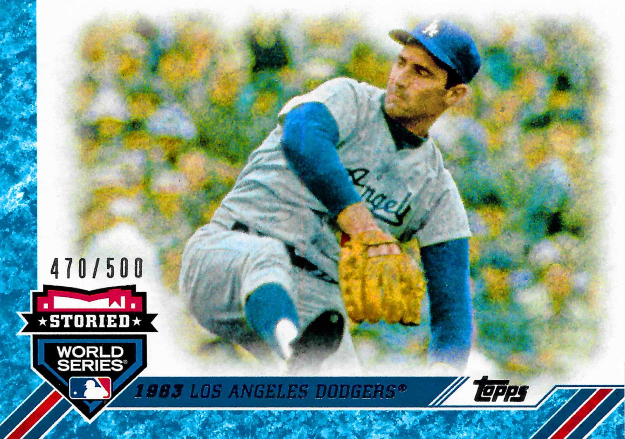 2017 Topps Update Storied World Series Blue