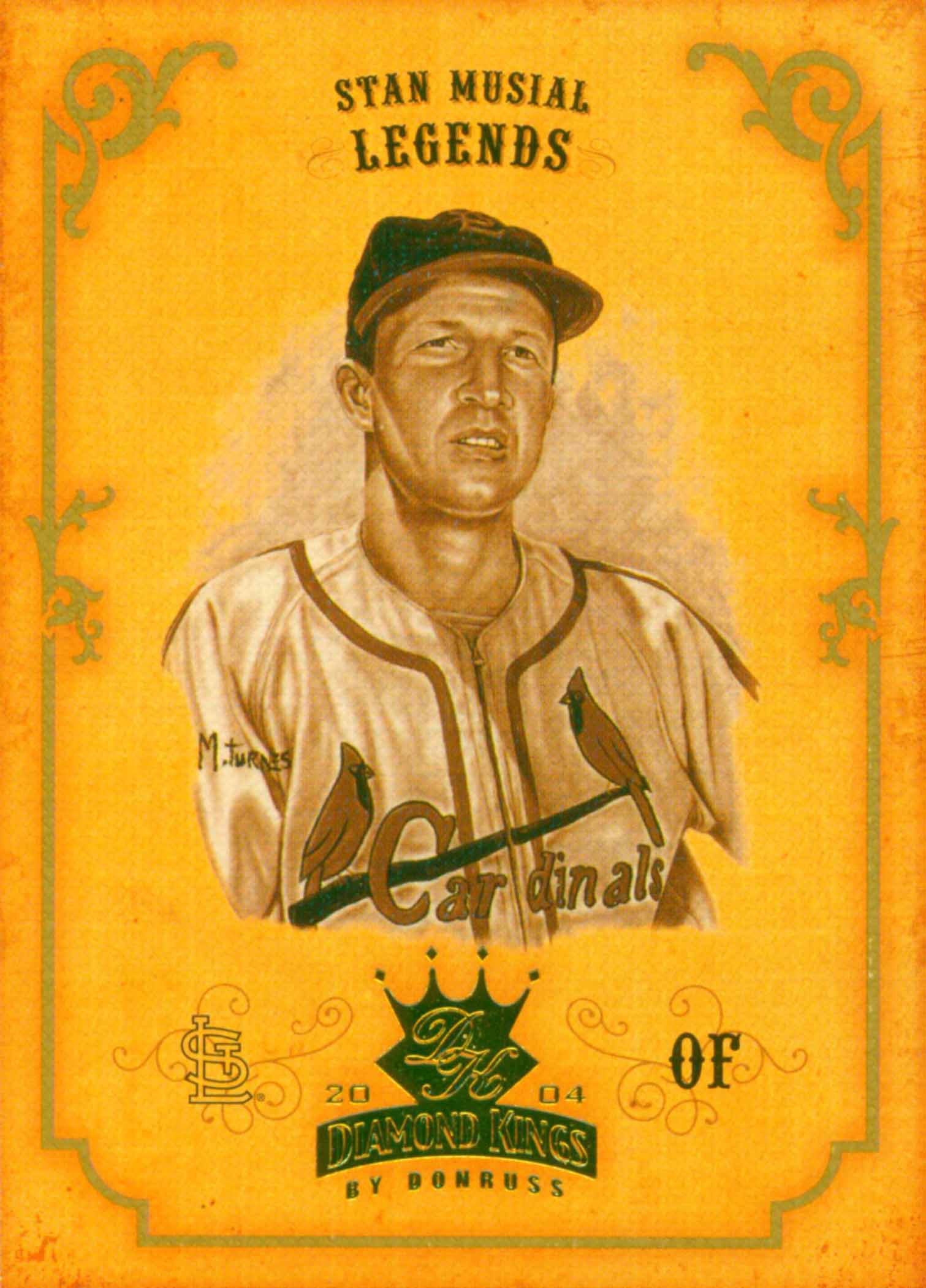 2004 Diamond Kings Sepia Legends